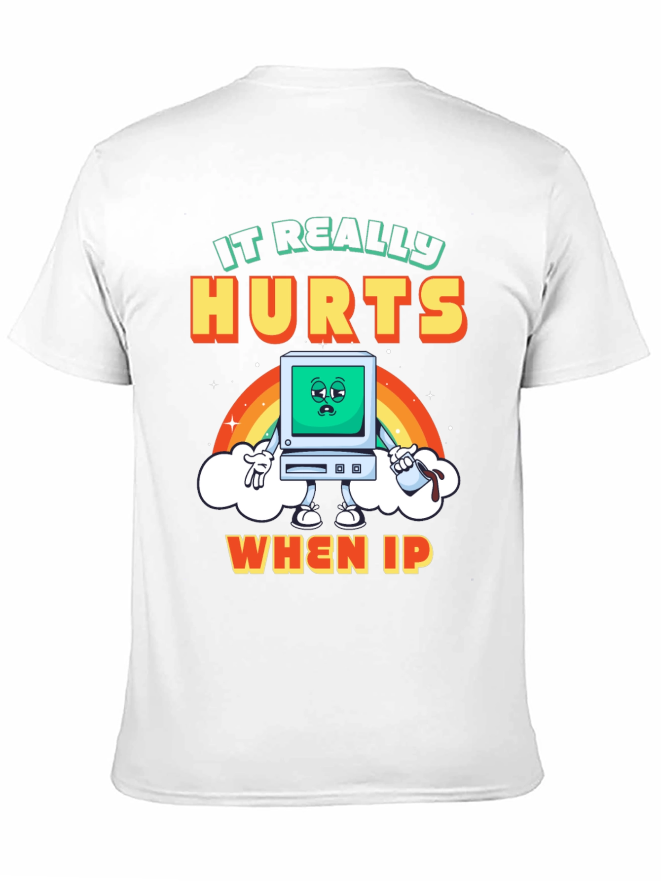 Funny Computer Hurts T-Shirt