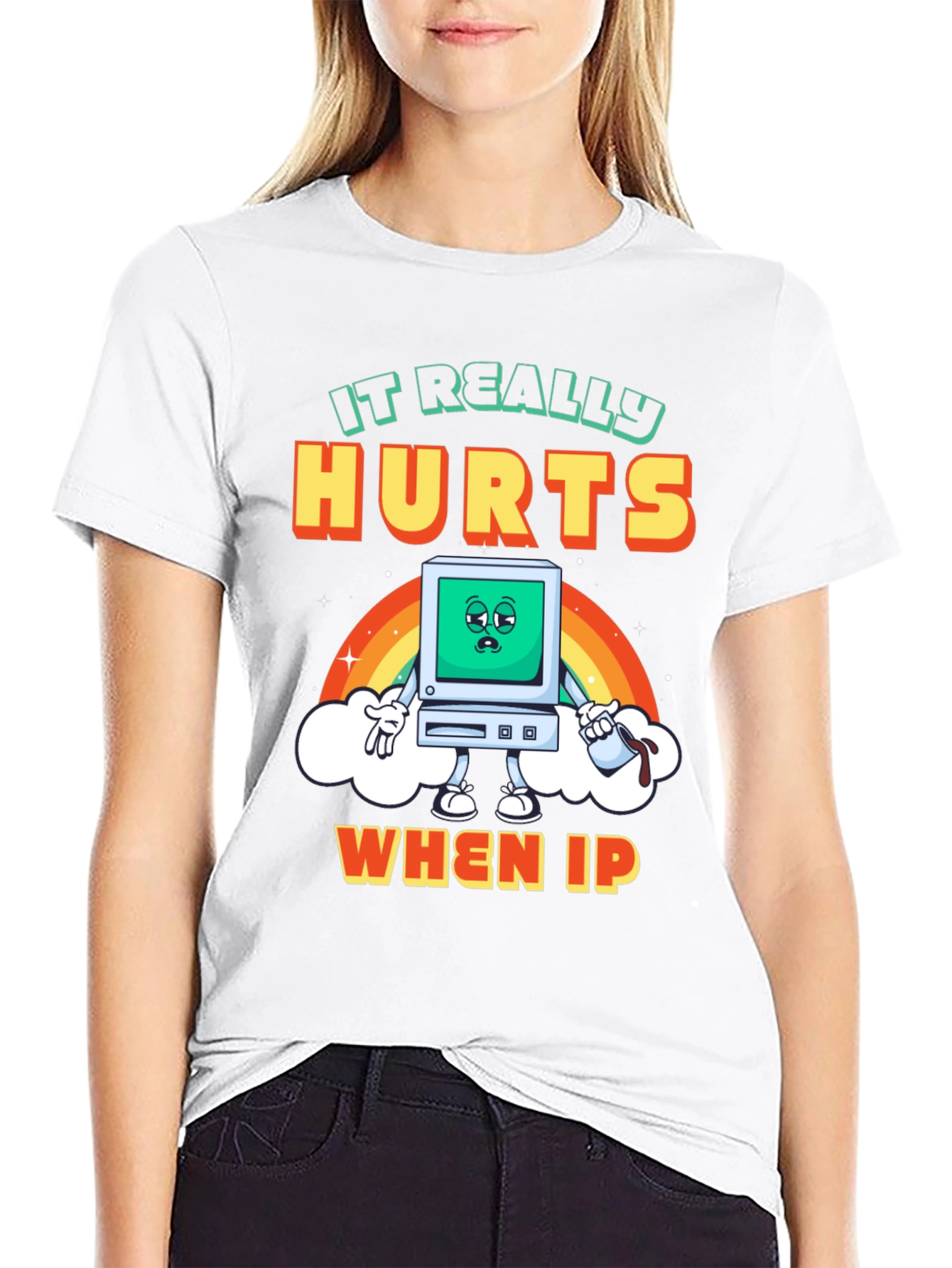 Funny Computer Hurts T-Shirt