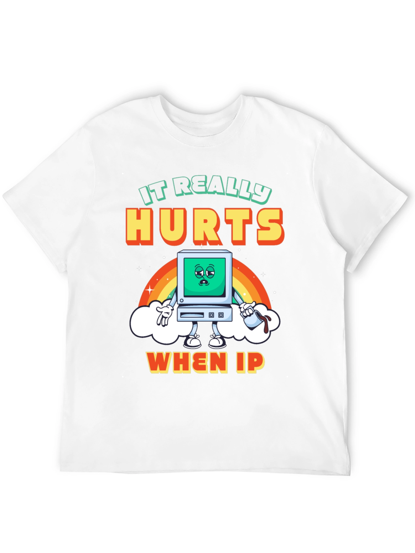 Funny Computer Hurts T-Shirt