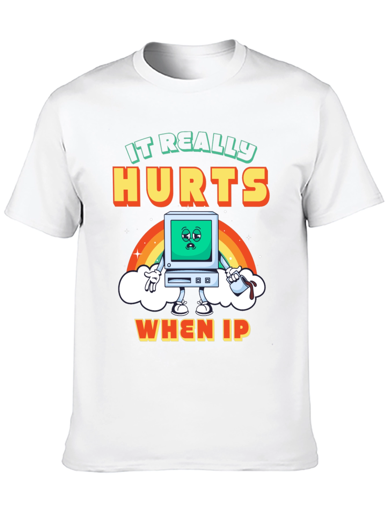 Funny Computer Hurts T-Shirt