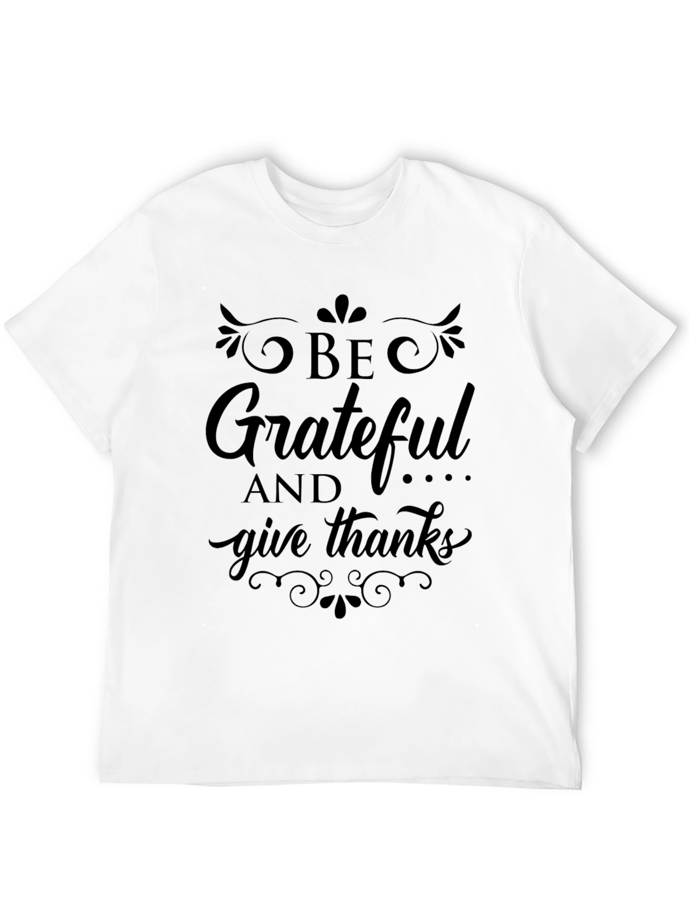 Be Grateful T-Shirt - Stylish Thanksgiving Apparel