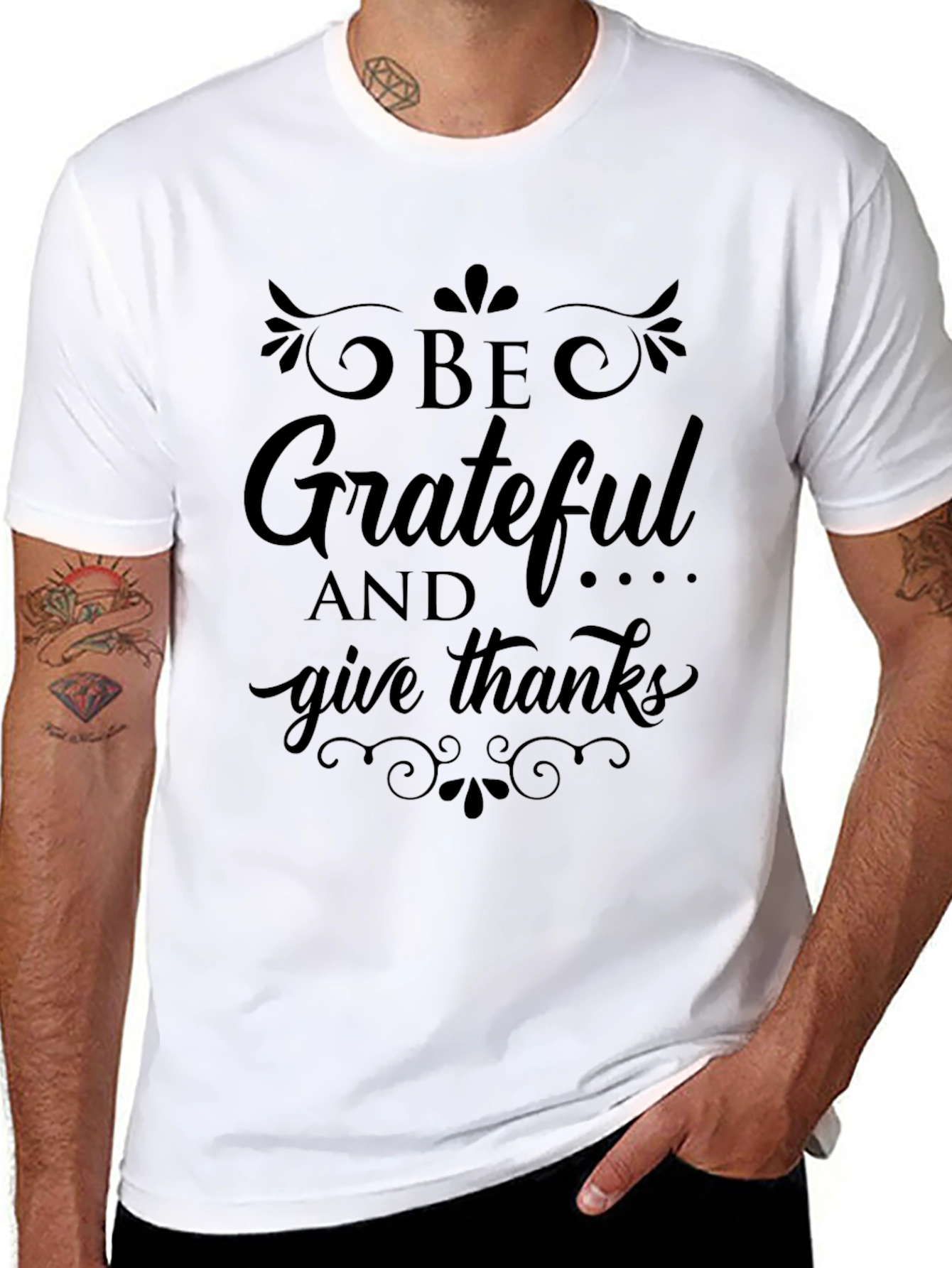 Be Grateful T-Shirt - Stylish Thanksgiving Apparel