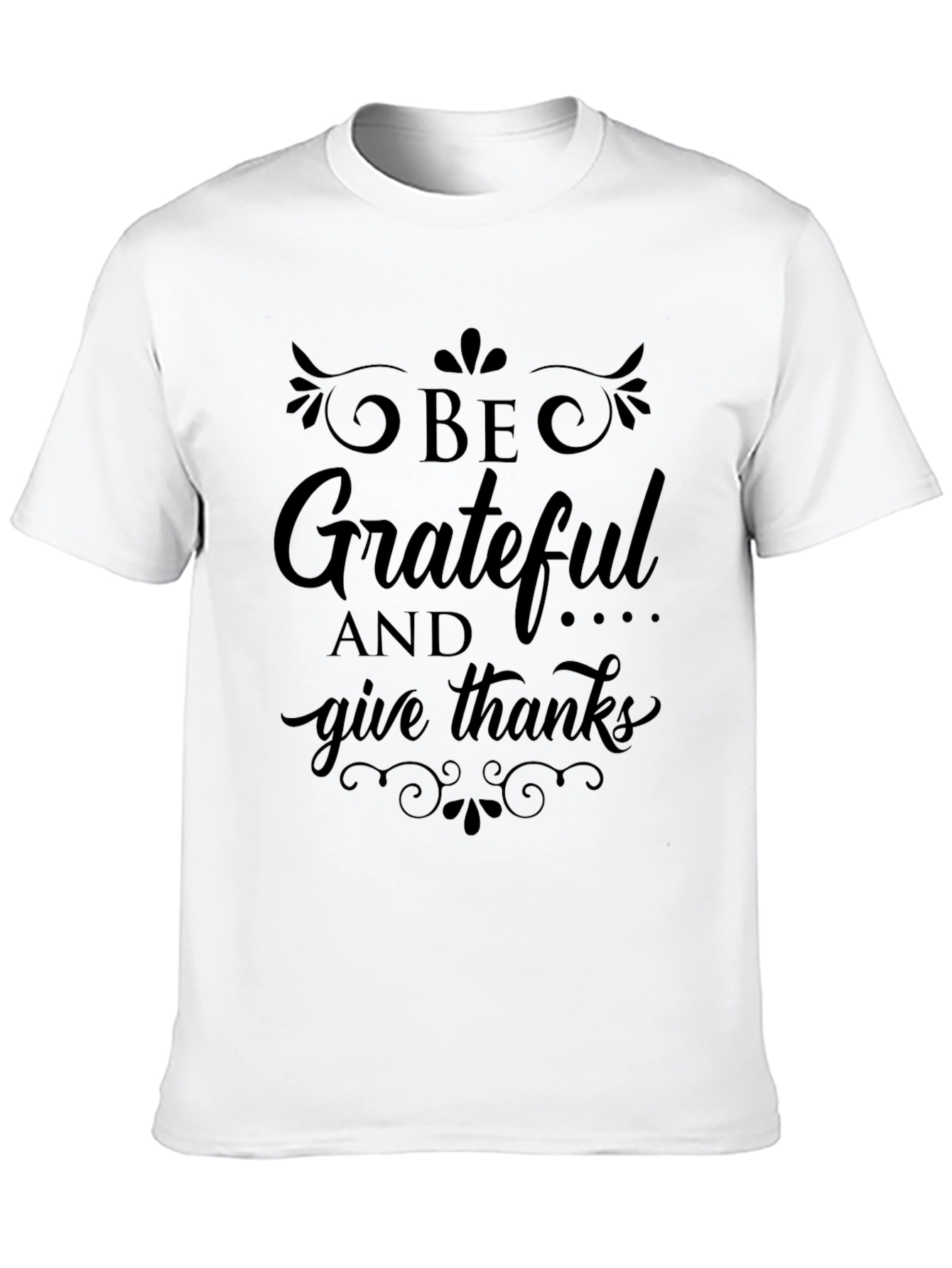 Be Grateful T-Shirt - Stylish Thanksgiving Apparel