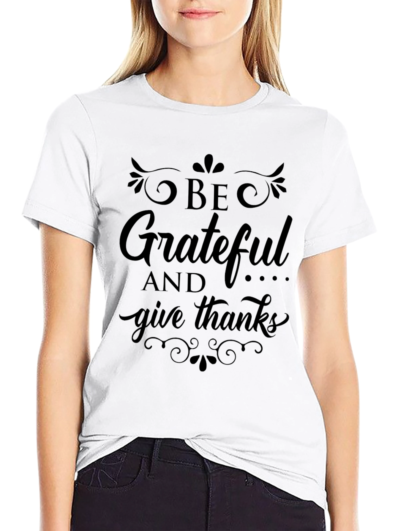 Be Grateful T-Shirt - Stylish Thanksgiving Apparel