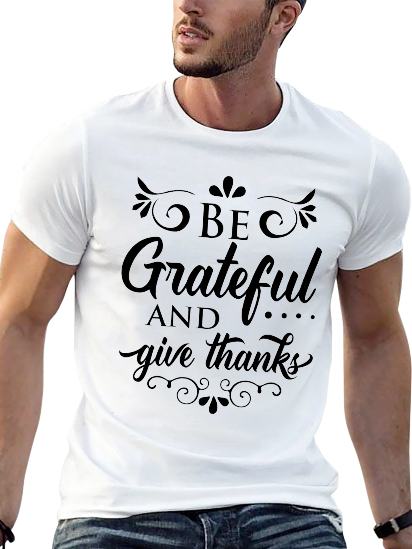 Be Grateful T-Shirt - Stylish Thanksgiving Apparel