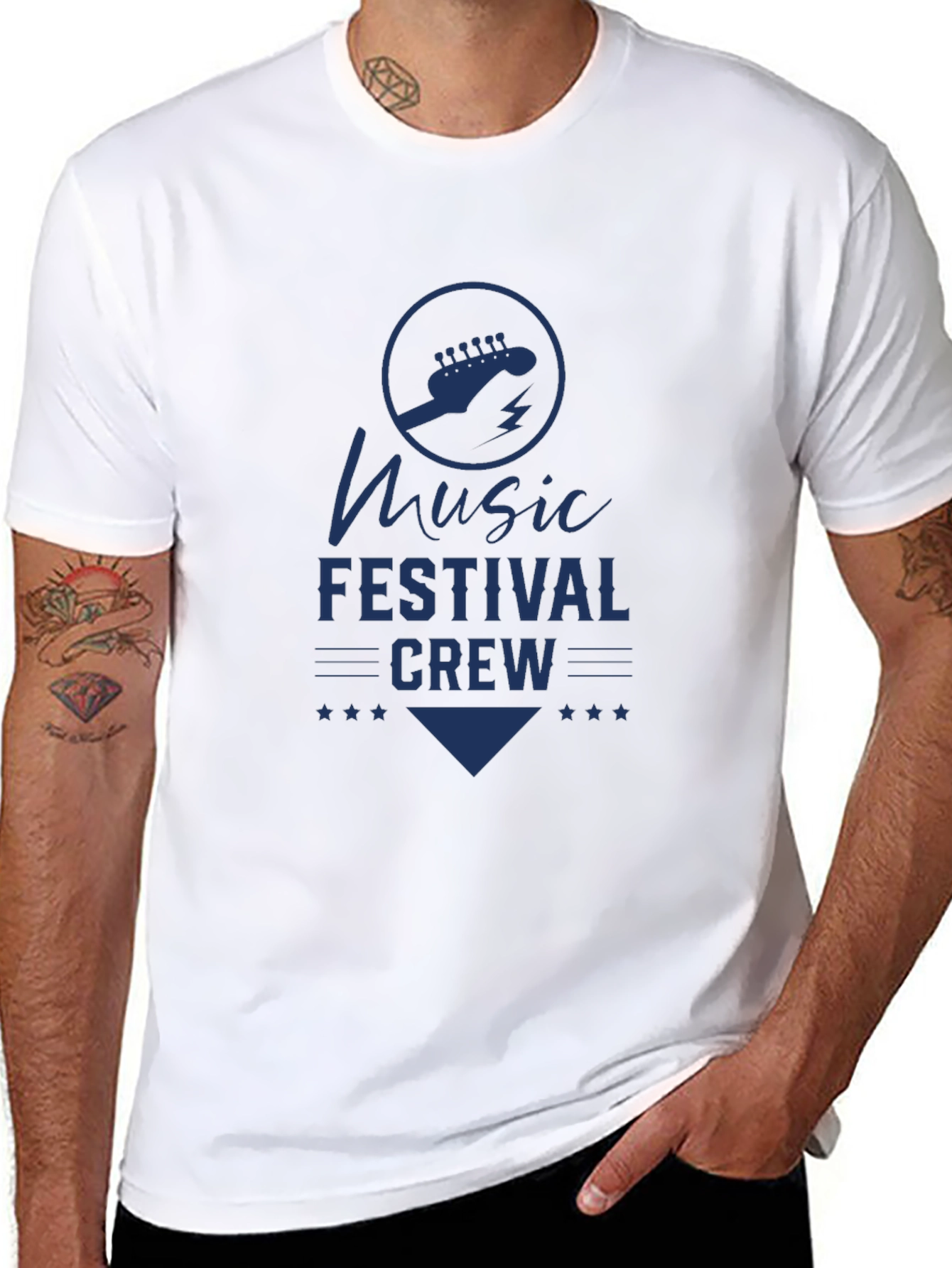 Music Festival Crew Graphic T-Shirt