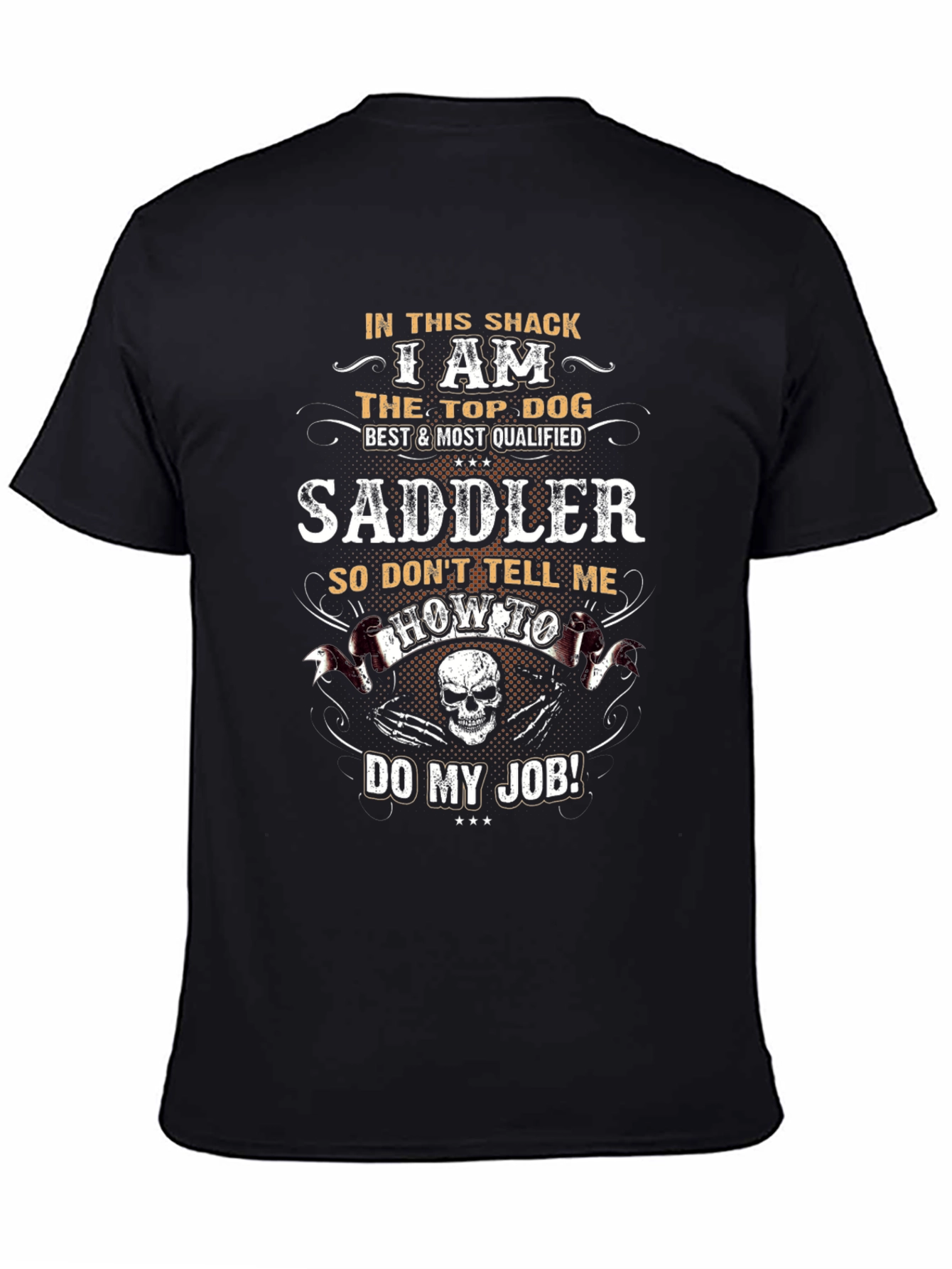 Saddler Tee - Top Dog Shack Design