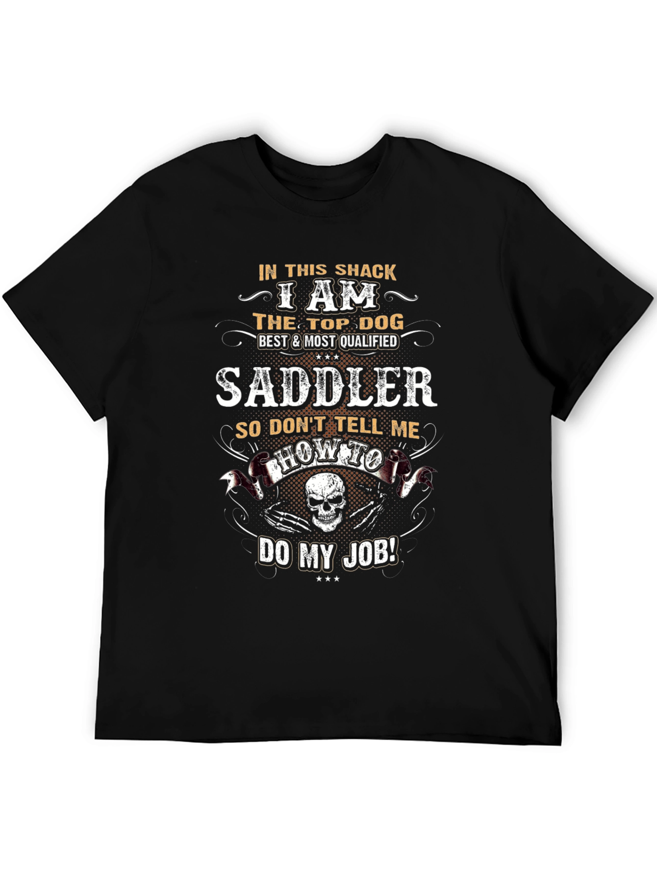 Saddler Tee - Top Dog Shack Design