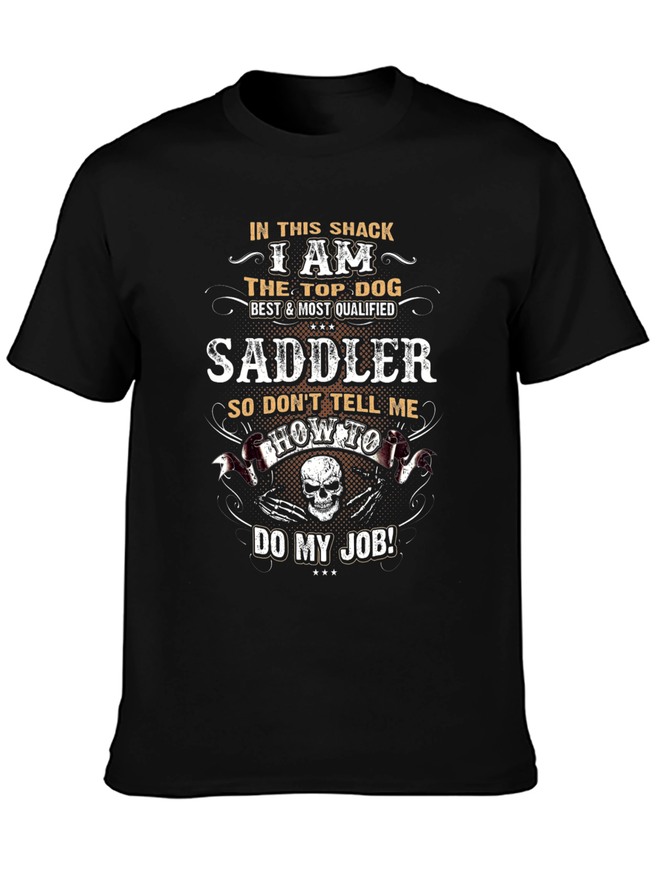 Saddler Tee - Top Dog Shack Design