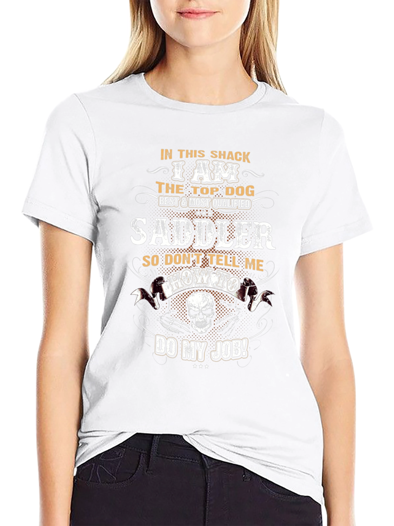 Saddler Tee - Top Dog Shack Design