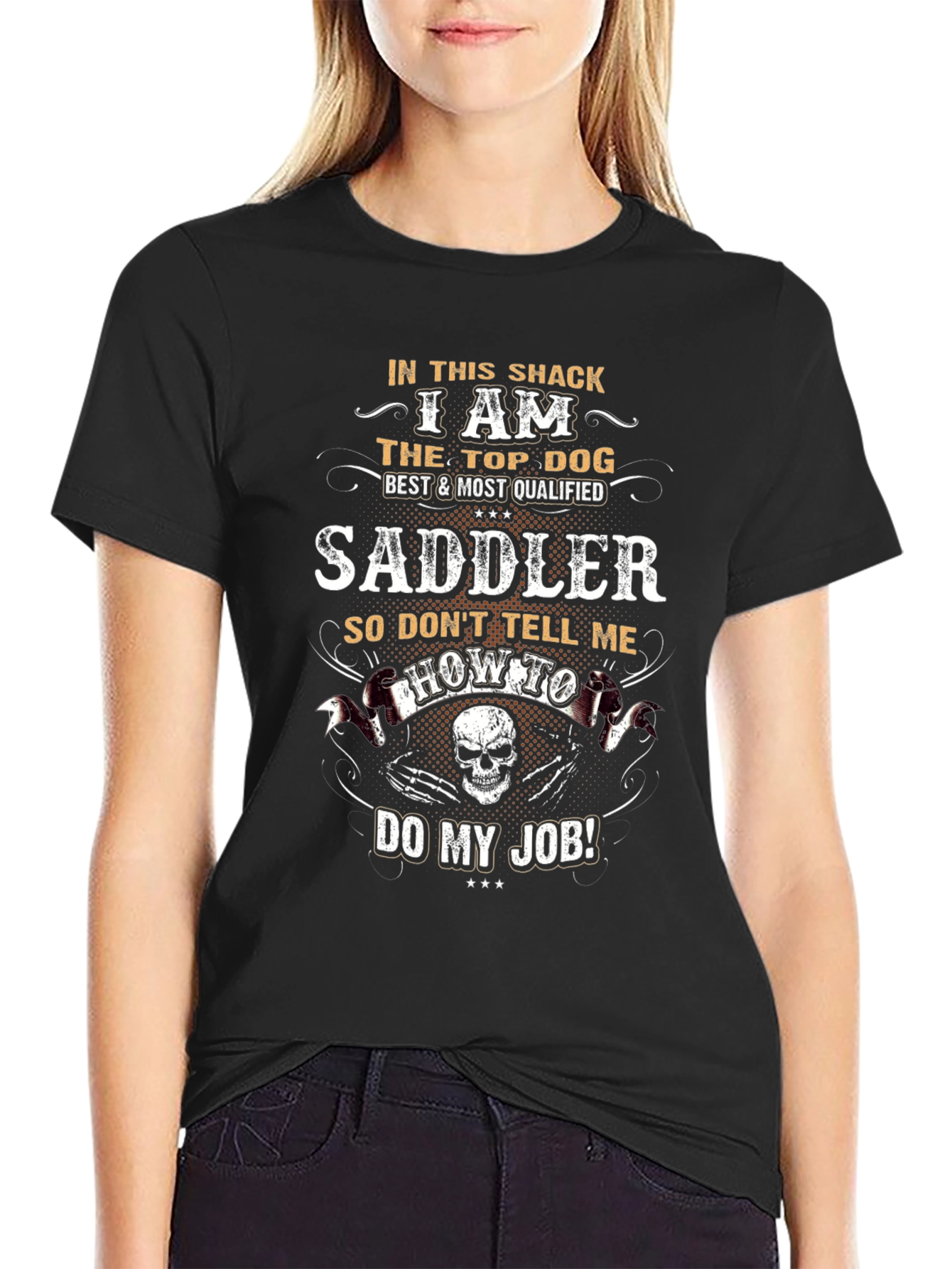 Saddler Tee - Top Dog Shack Design