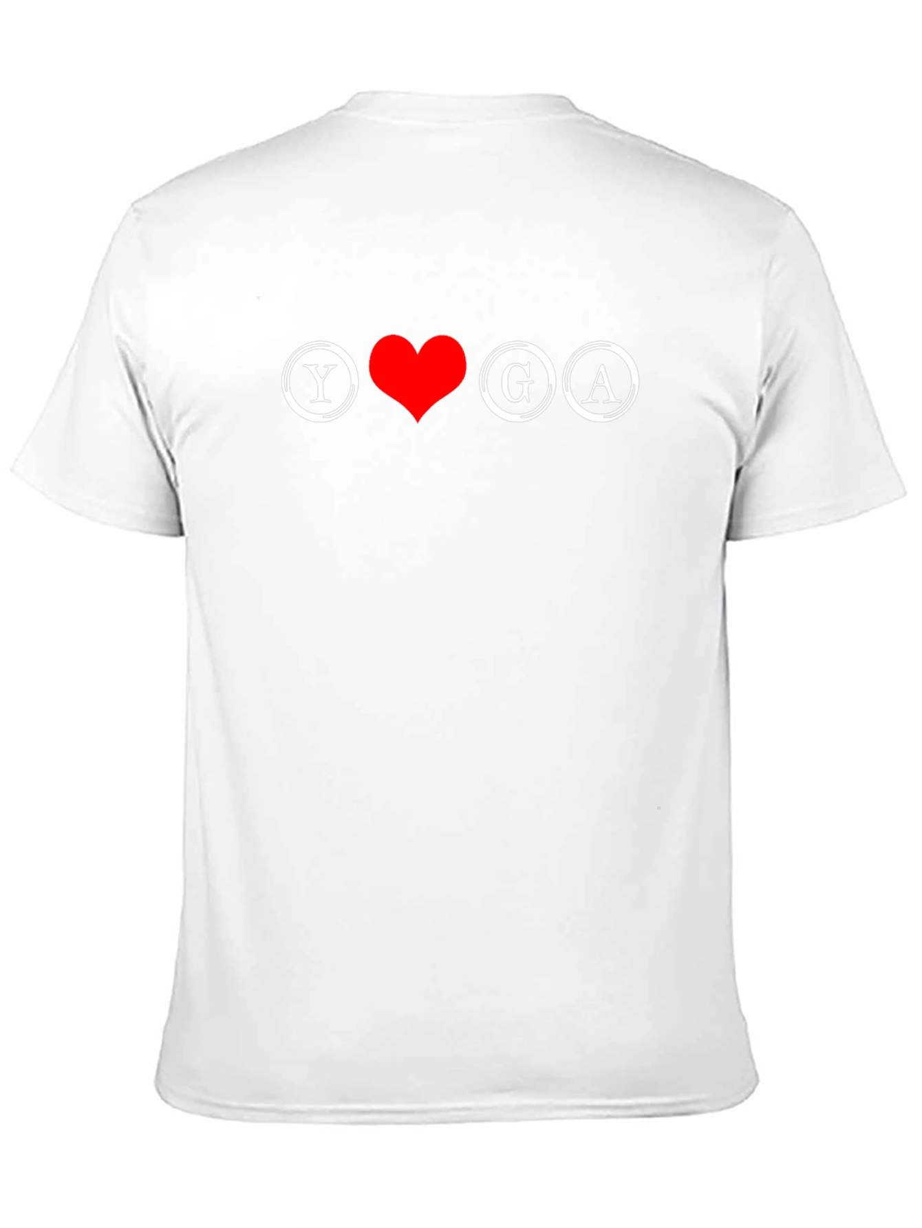 Yoga Love Graphic Tee - Black Cotton T-Shirt