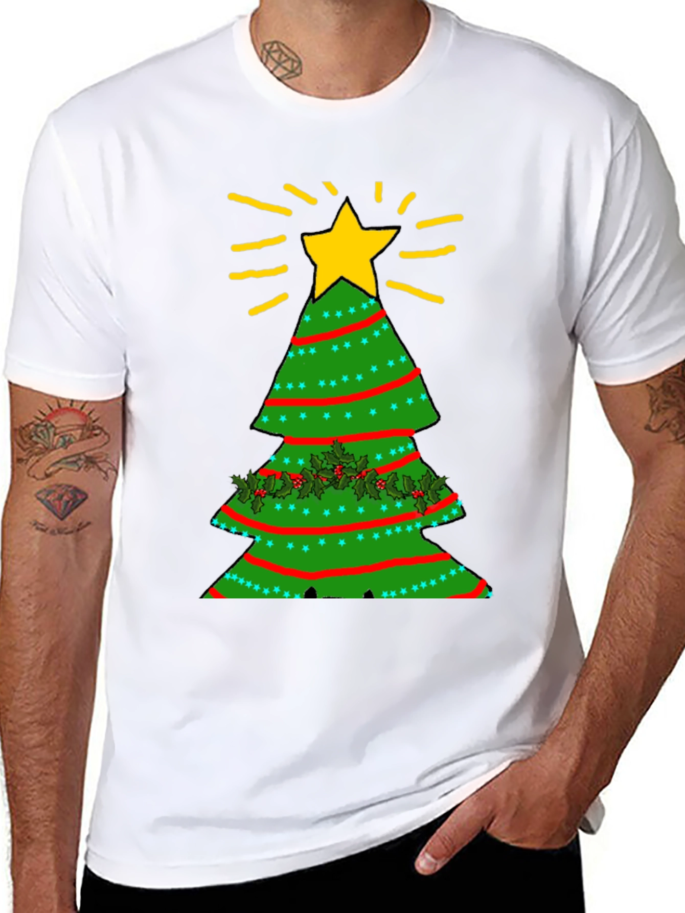 Christmas Tree Graphic Tee