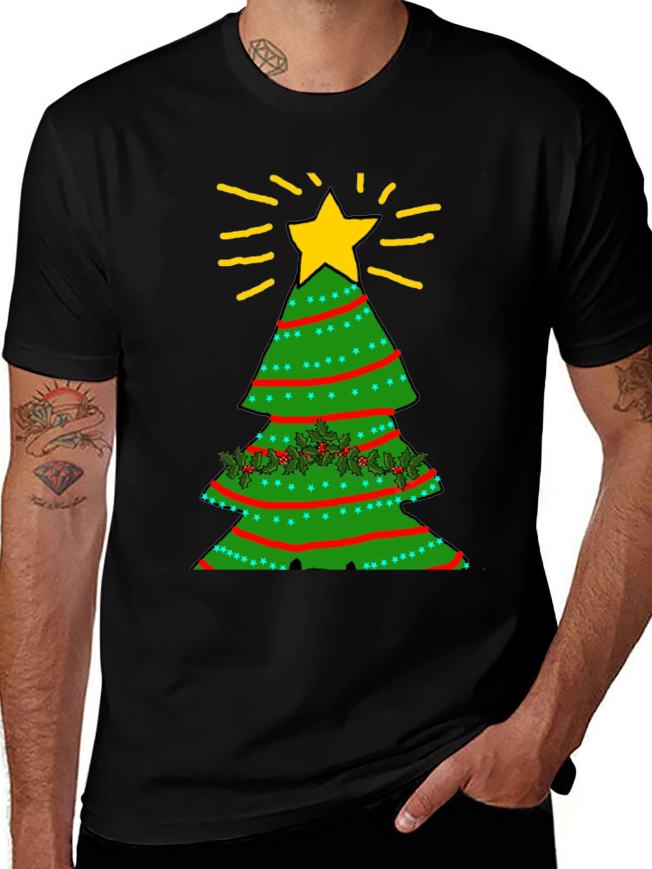 Christmas Tree Graphic Tee