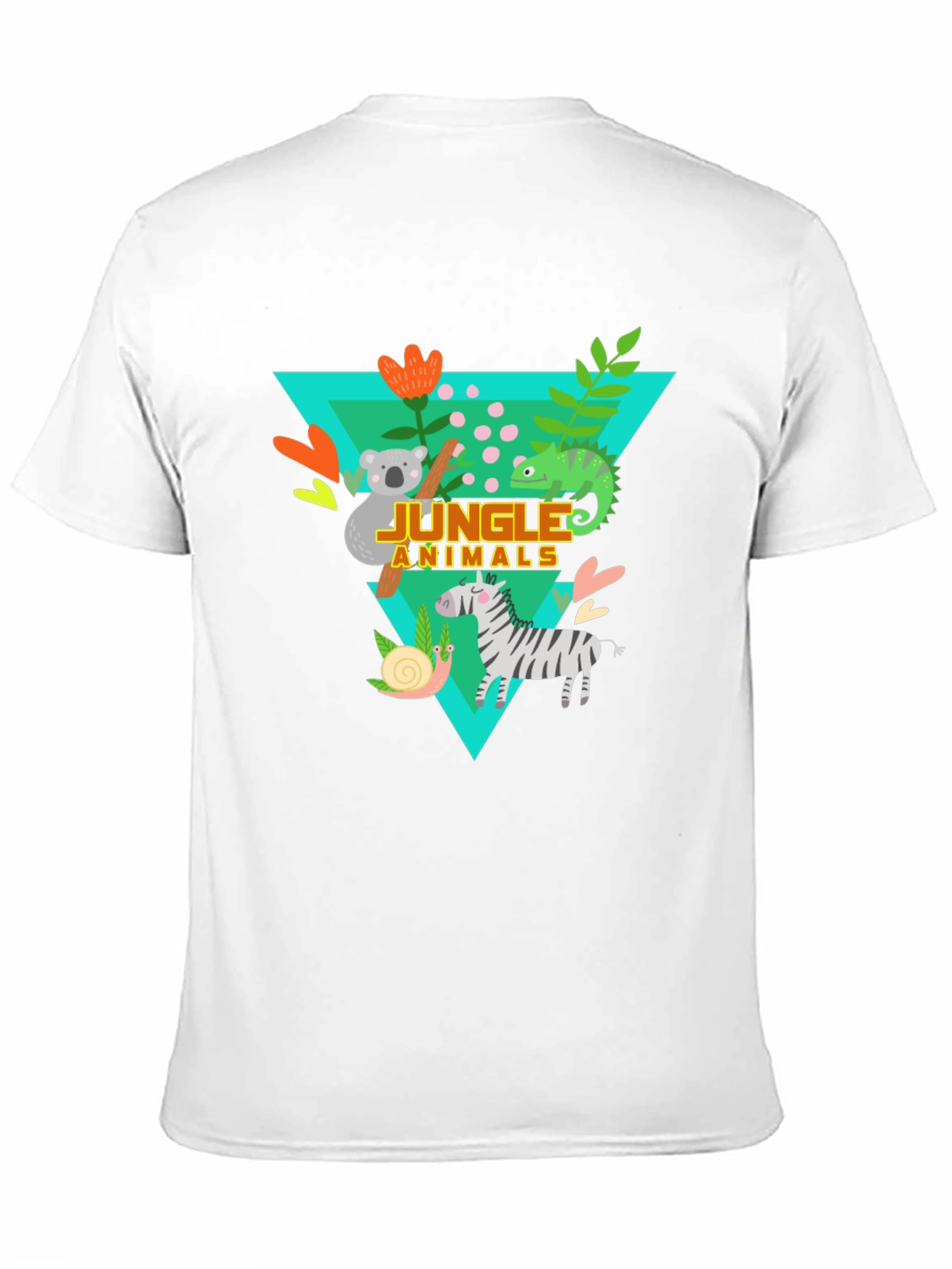 Jungle Animals Graphic Tee - Kids Fun T-Shirt