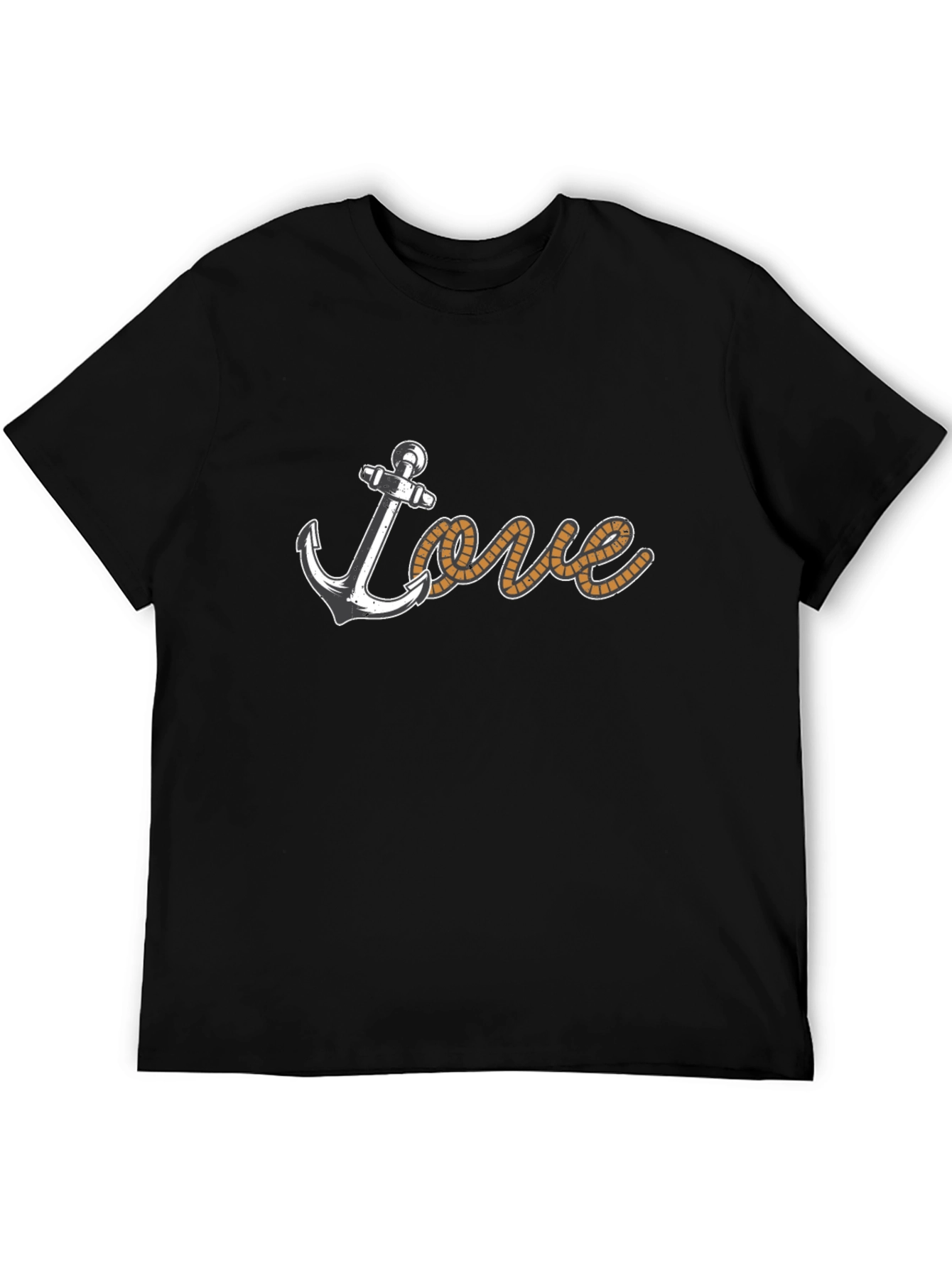Nautical Love Anchor Graphic T-Shirt