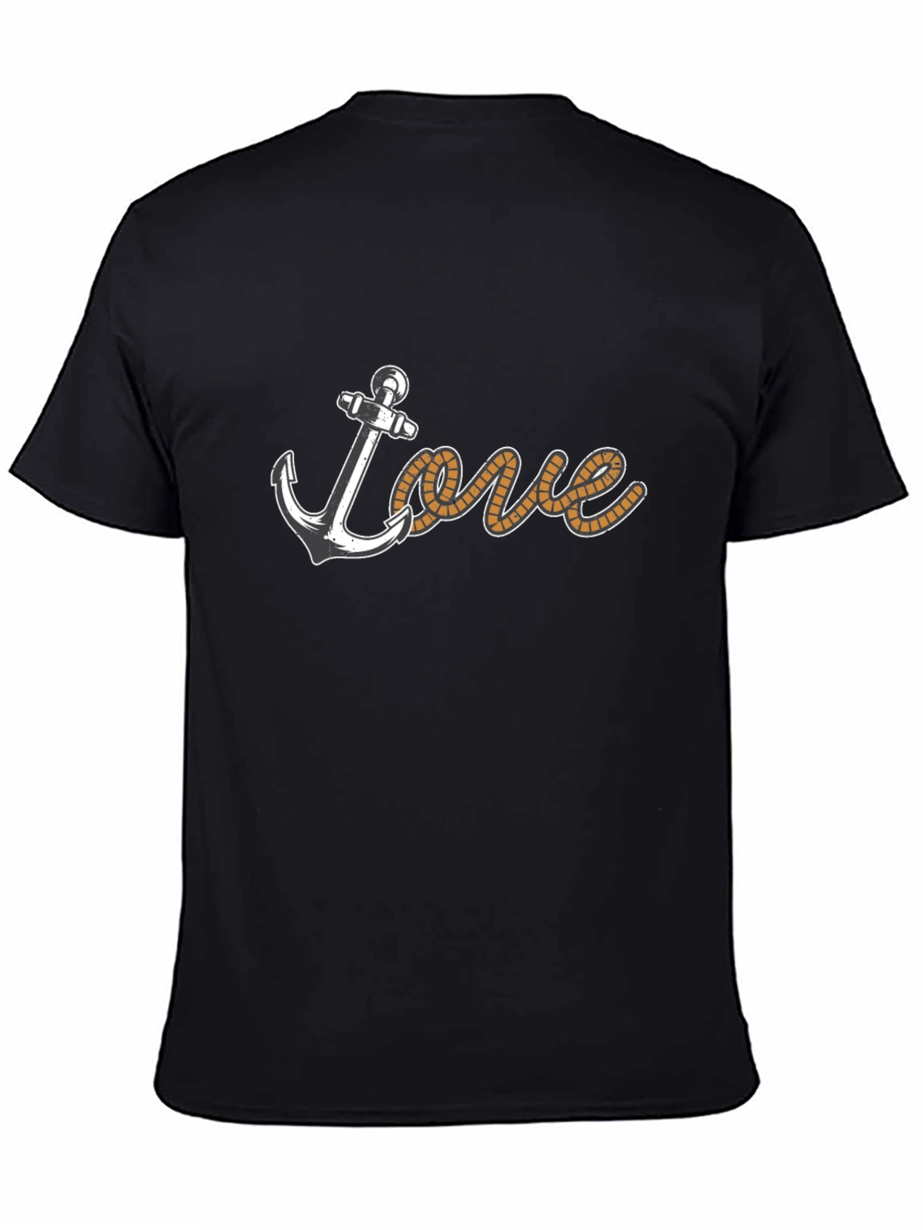 Nautical Love Anchor Graphic T-Shirt