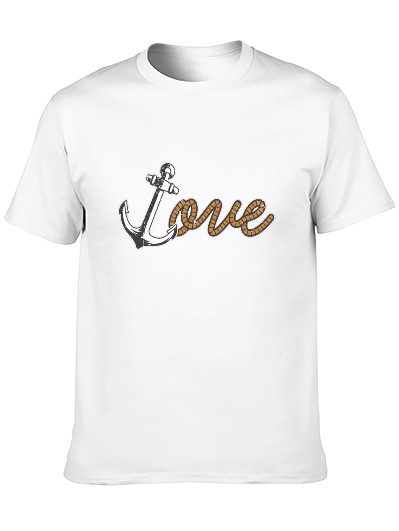Nautical Love Anchor Graphic T-Shirt
