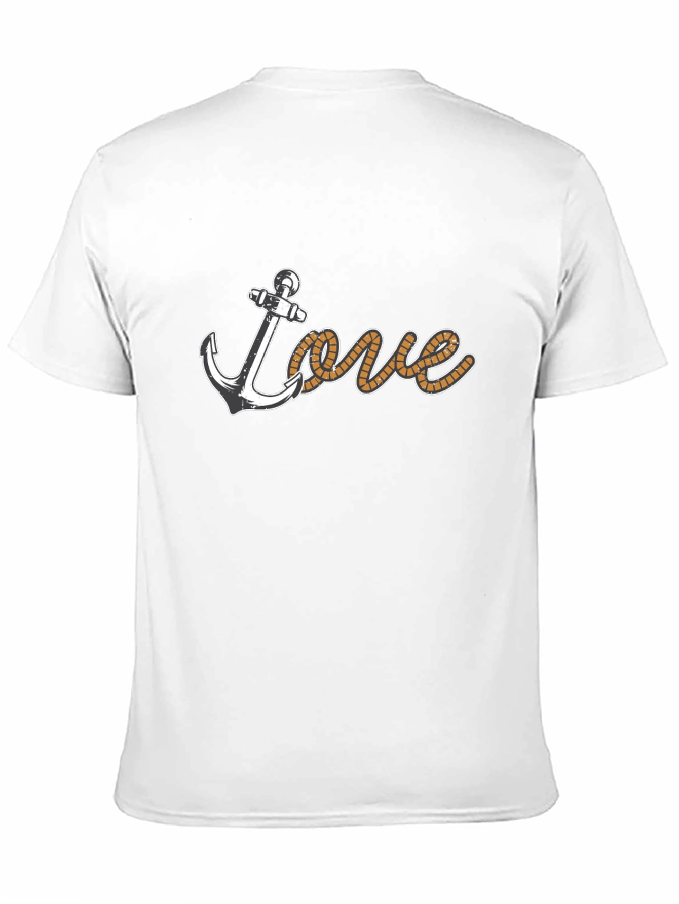 Nautical Love Anchor Graphic T-Shirt