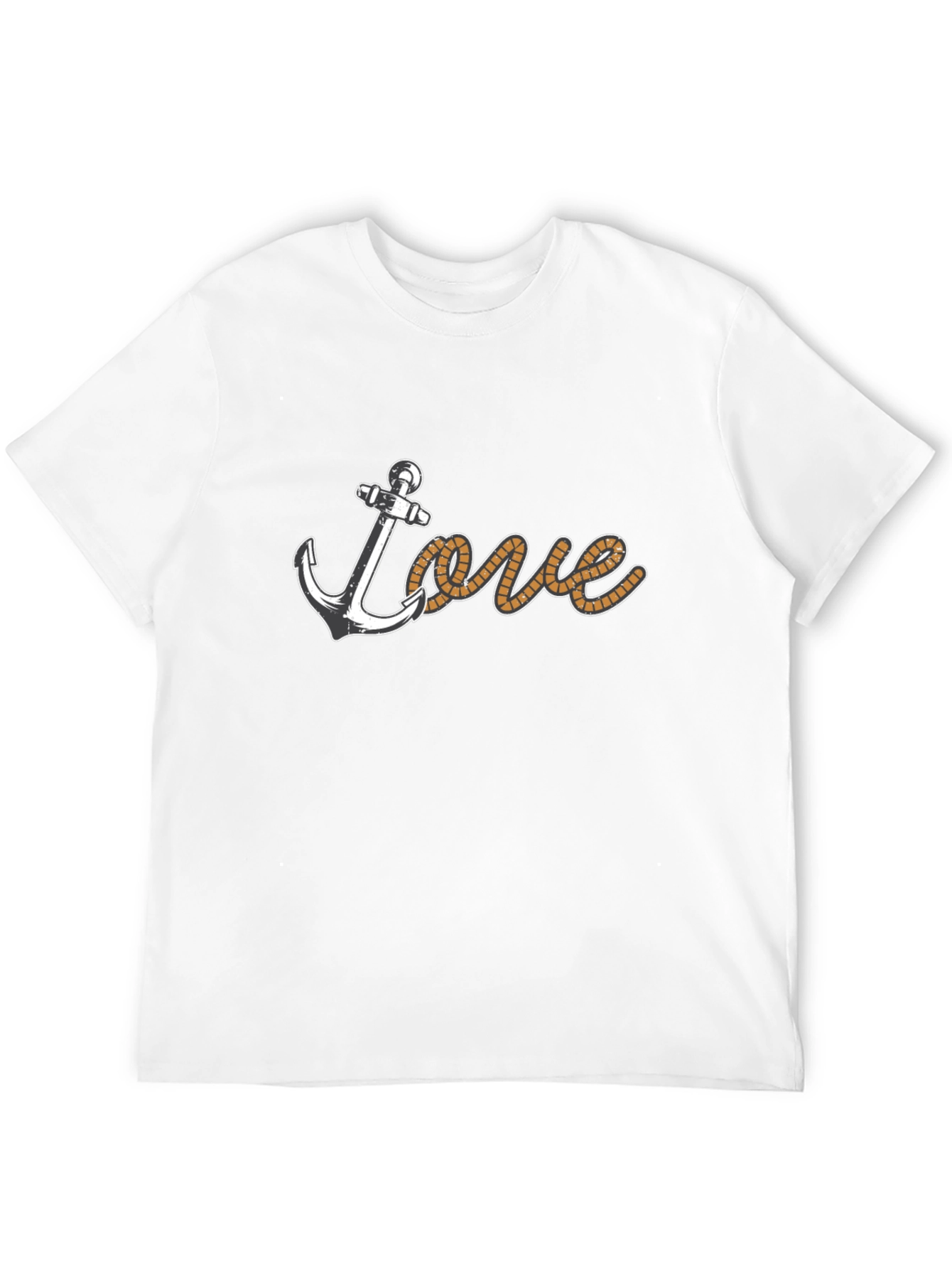 Nautical Love Anchor Graphic T-Shirt