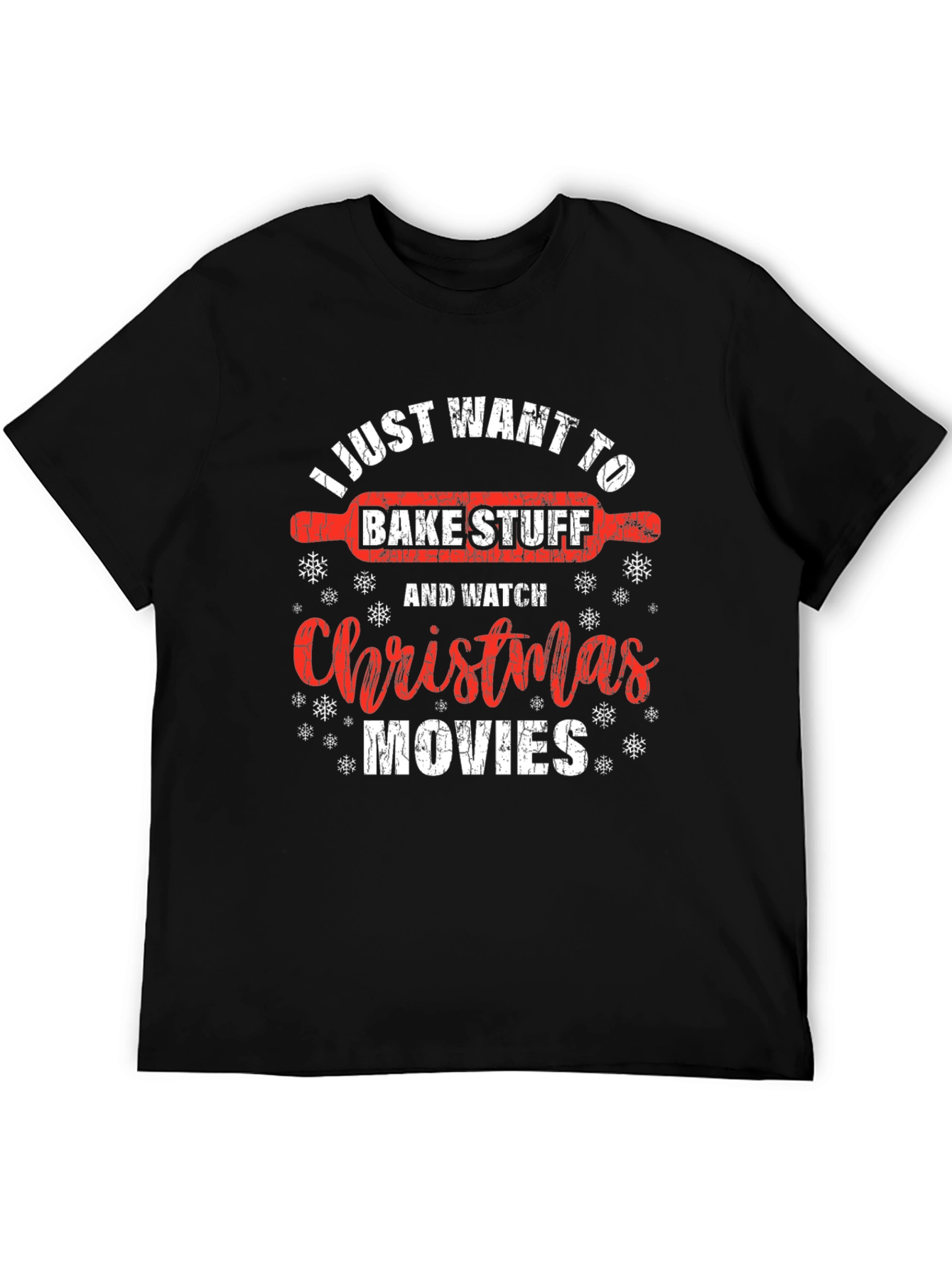 Baking & Christmas Movie T-Shirt