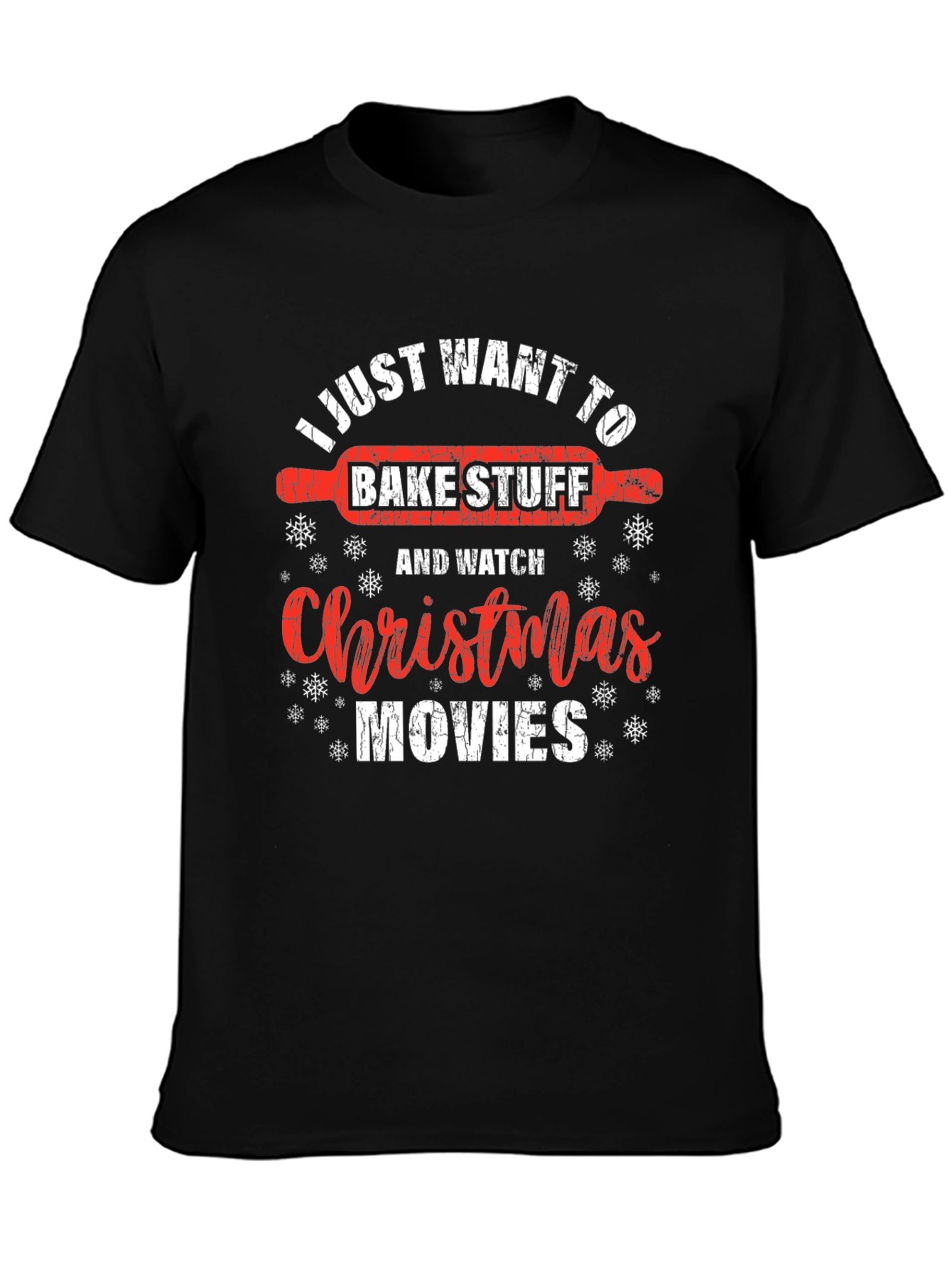 Baking & Christmas Movie T-Shirt