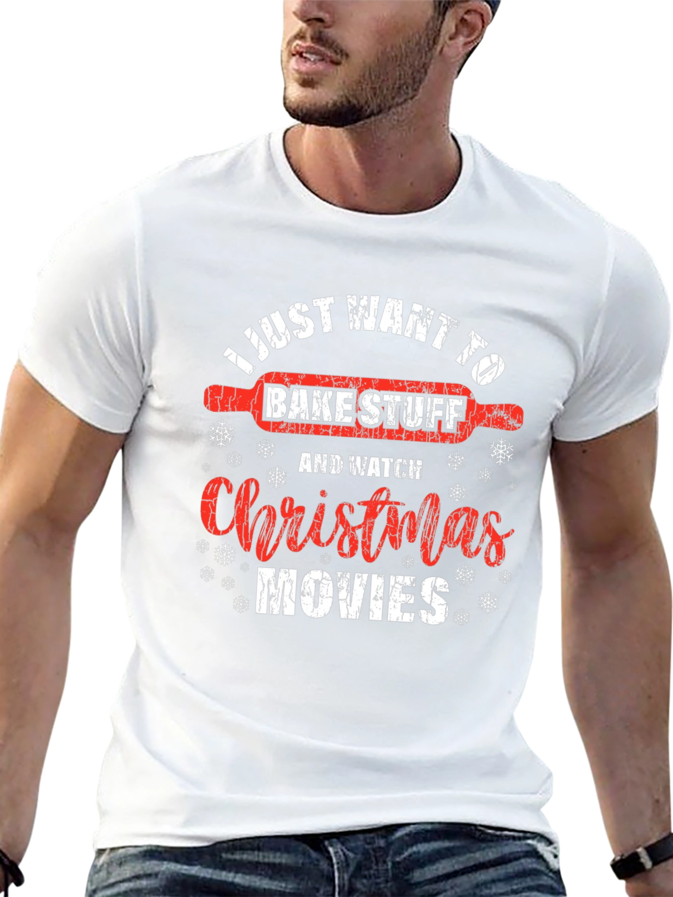 Baking & Christmas Movie T-Shirt