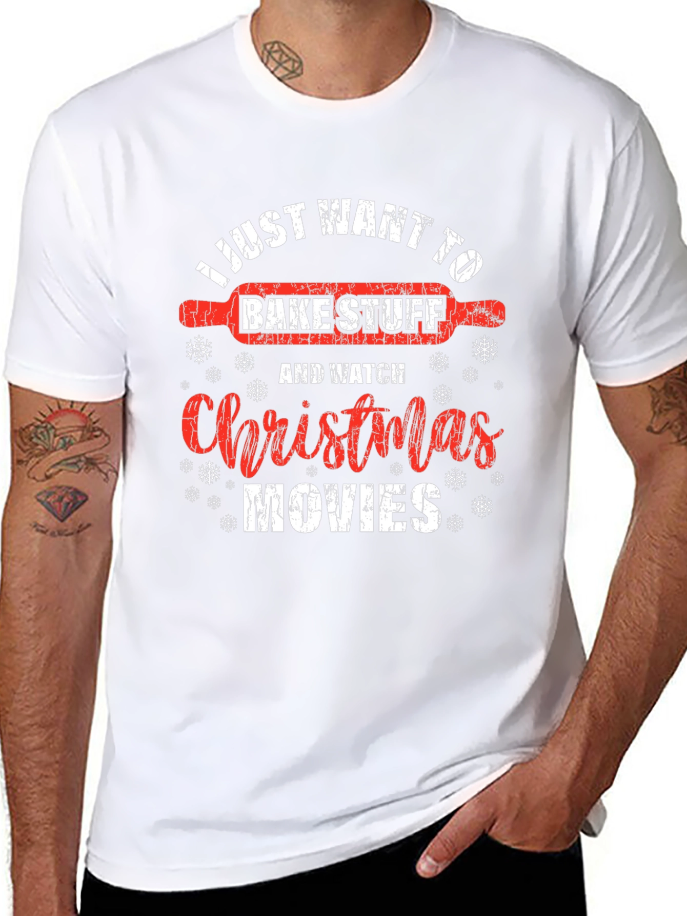 Baking & Christmas Movie T-Shirt