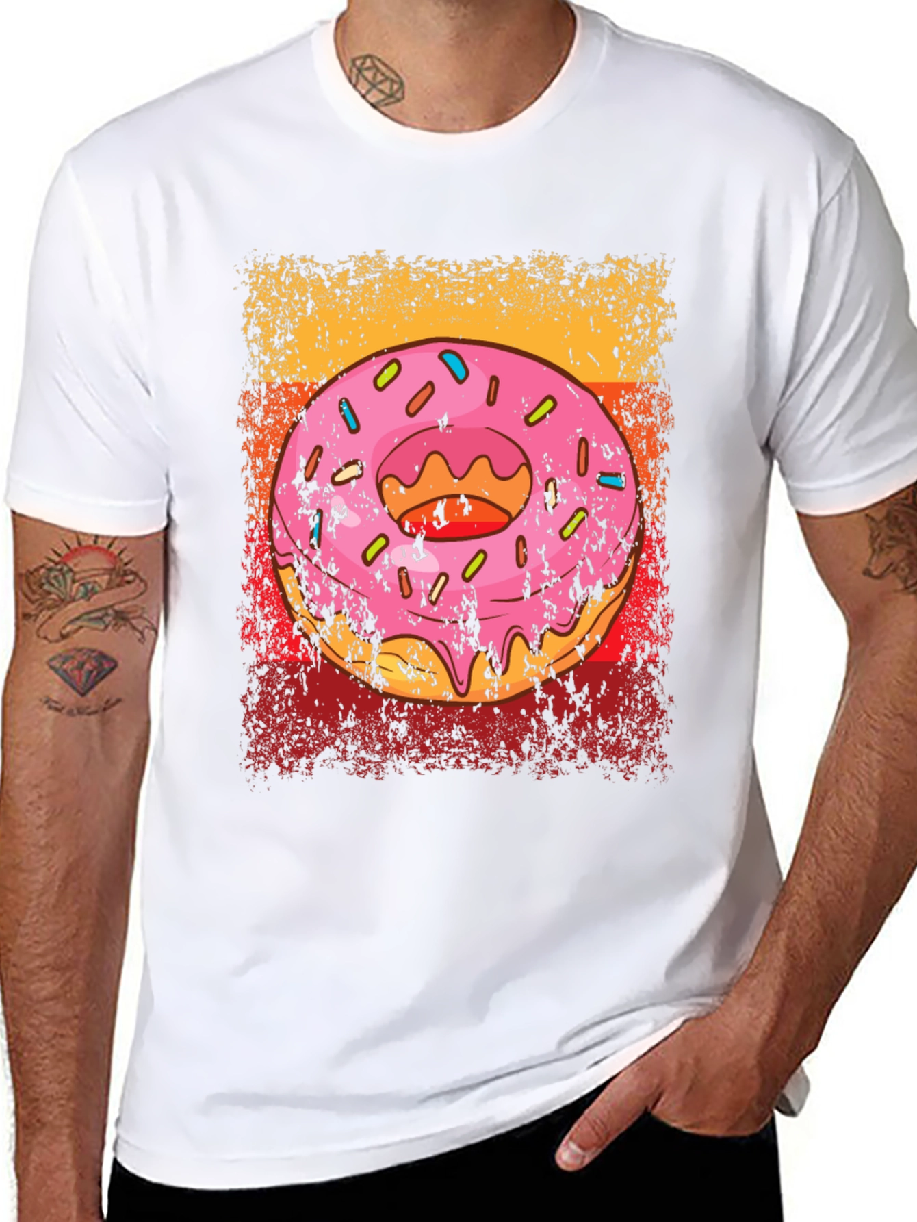 Donut Glazed T-Shirt - Casual Wear