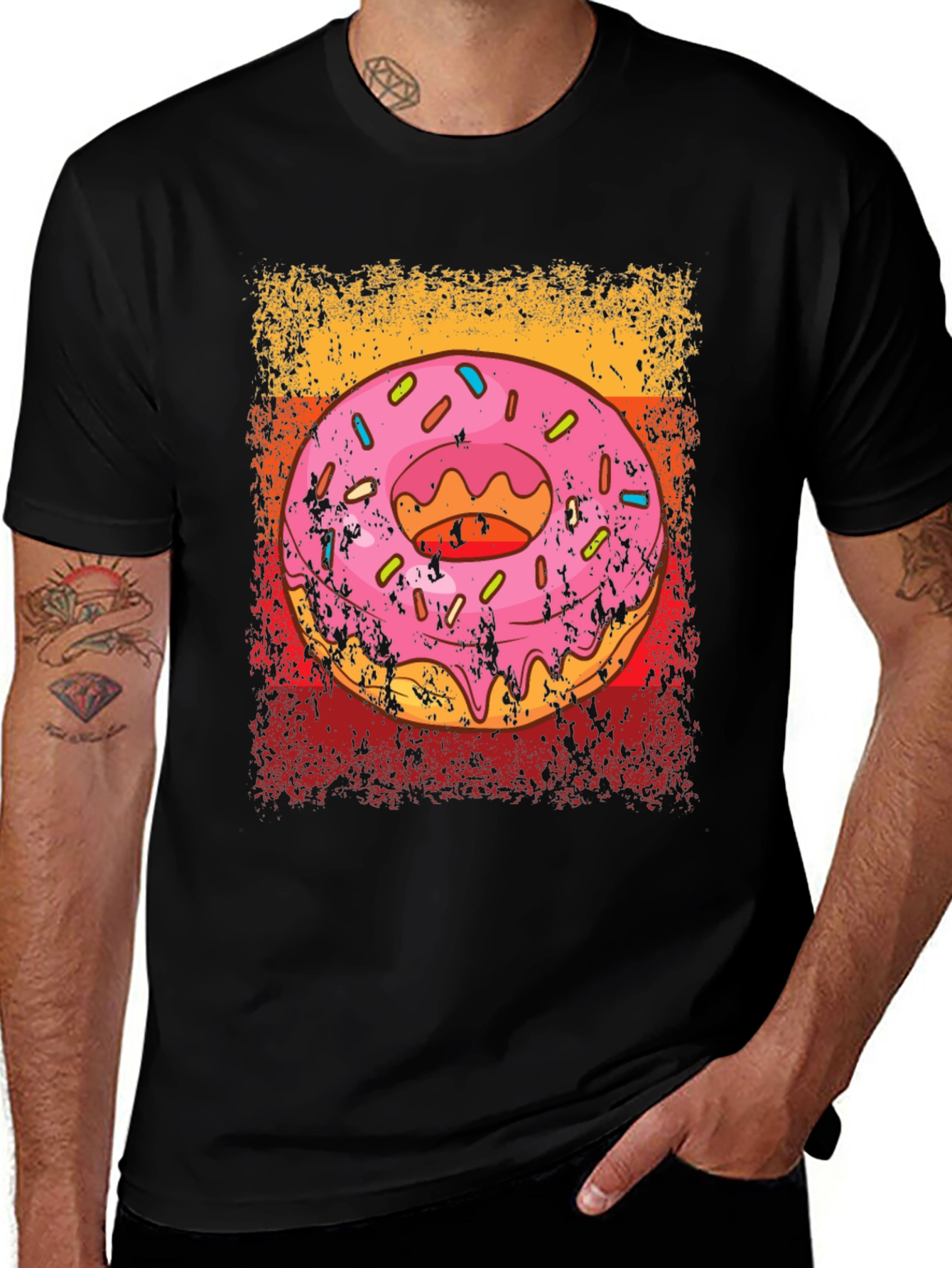 Donut Glazed T-Shirt - Casual Wear