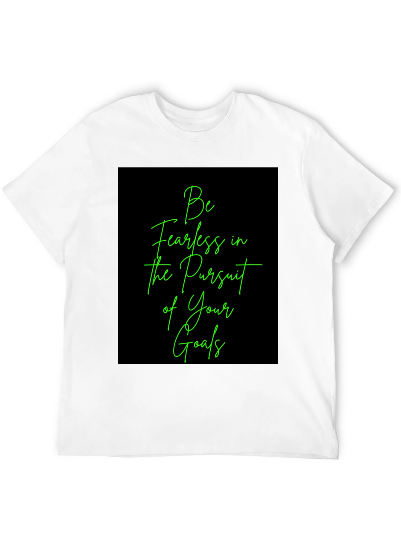 Fearless Pursuit Graphic Tee - Motivational T-Shirt