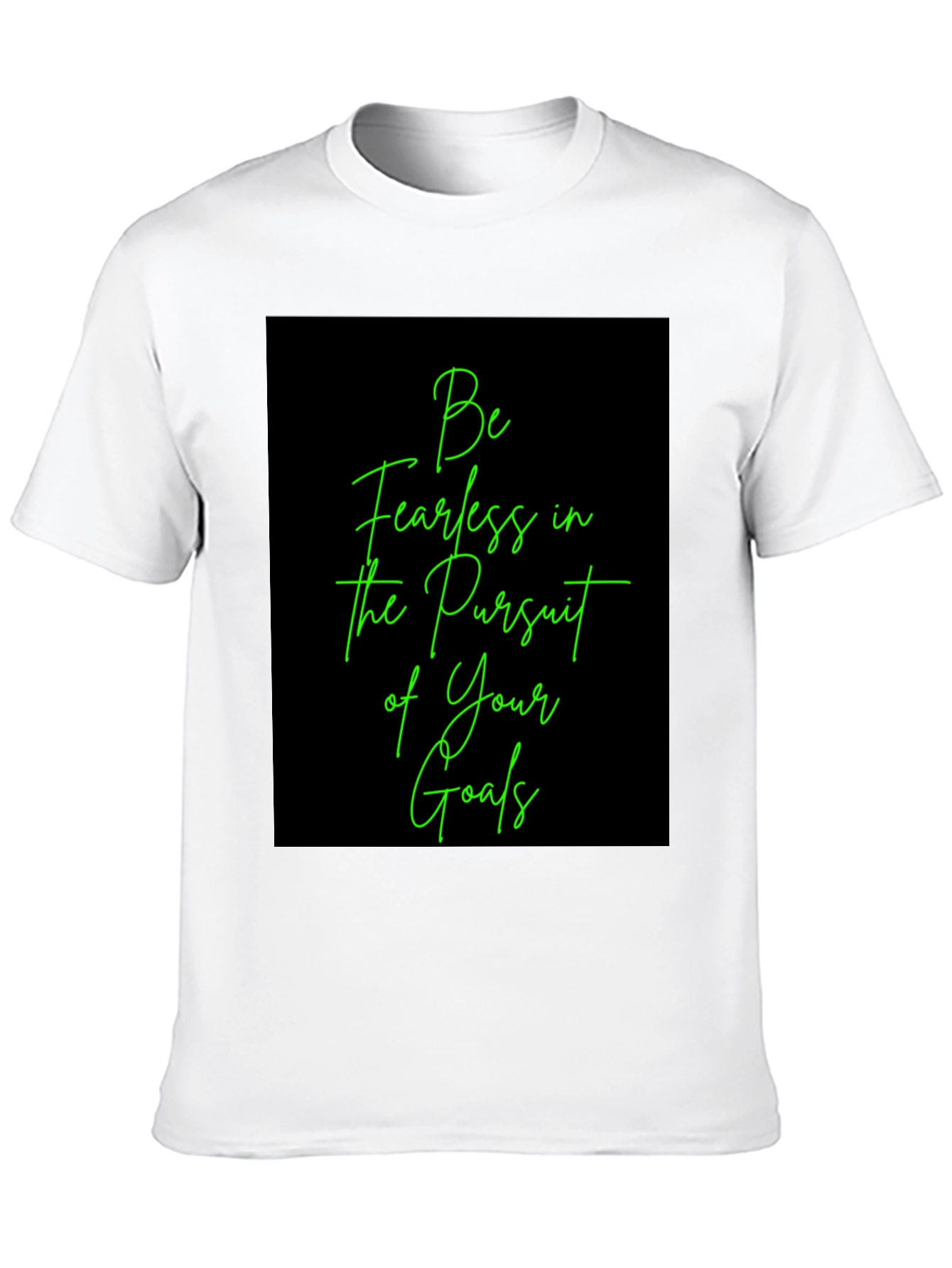 Fearless Pursuit Graphic Tee - Motivational T-Shirt