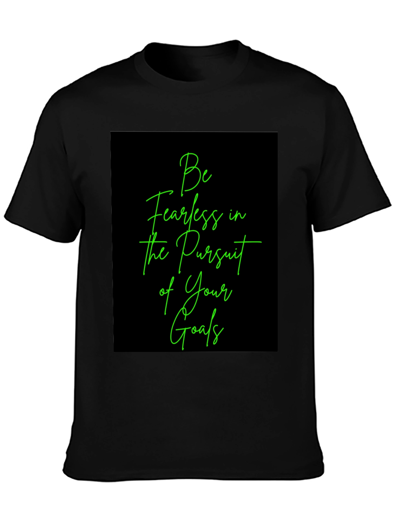 Fearless Pursuit Graphic Tee - Motivational T-Shirt
