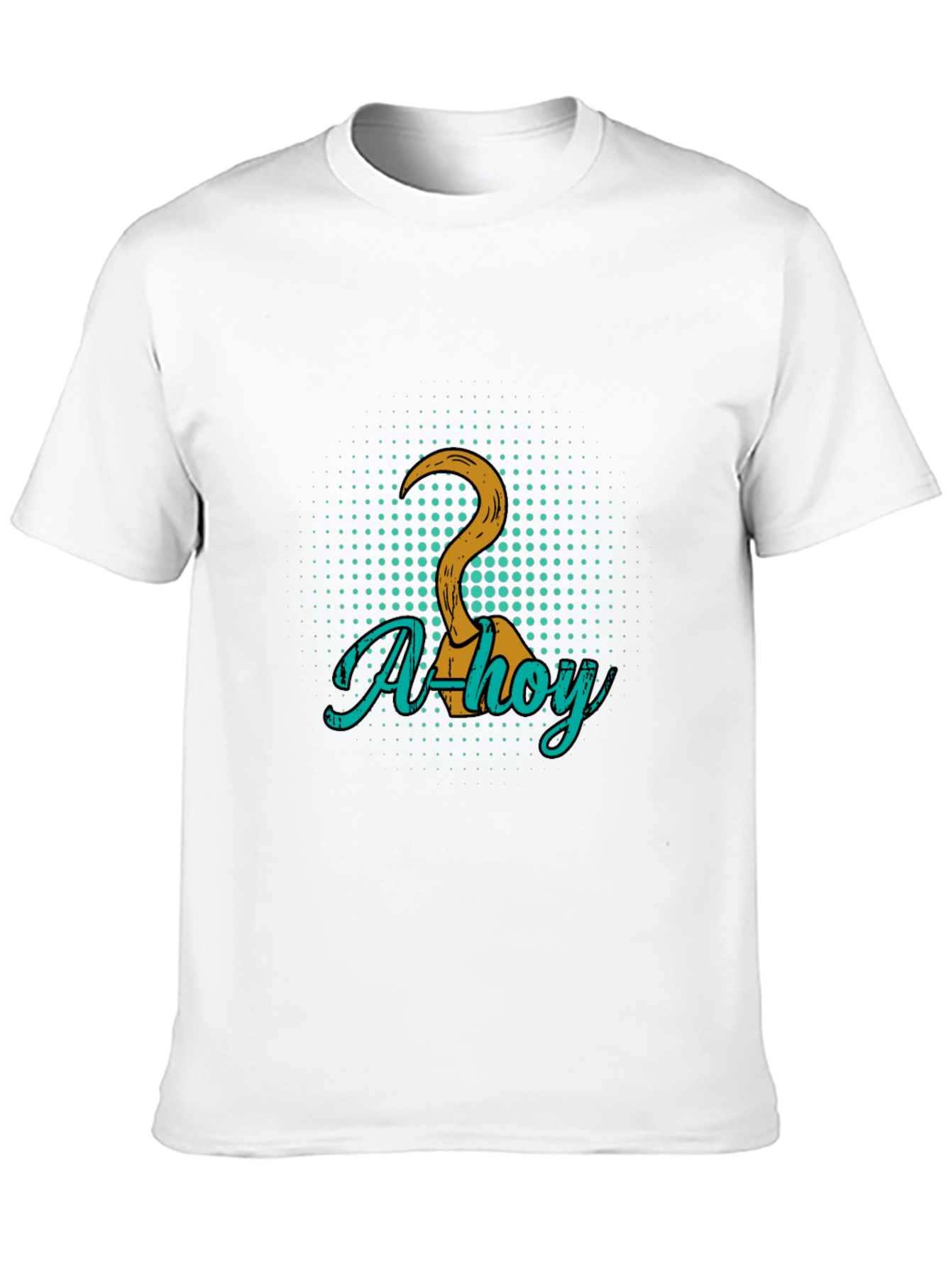 Ahoy Pirate Hook Graphic Tee