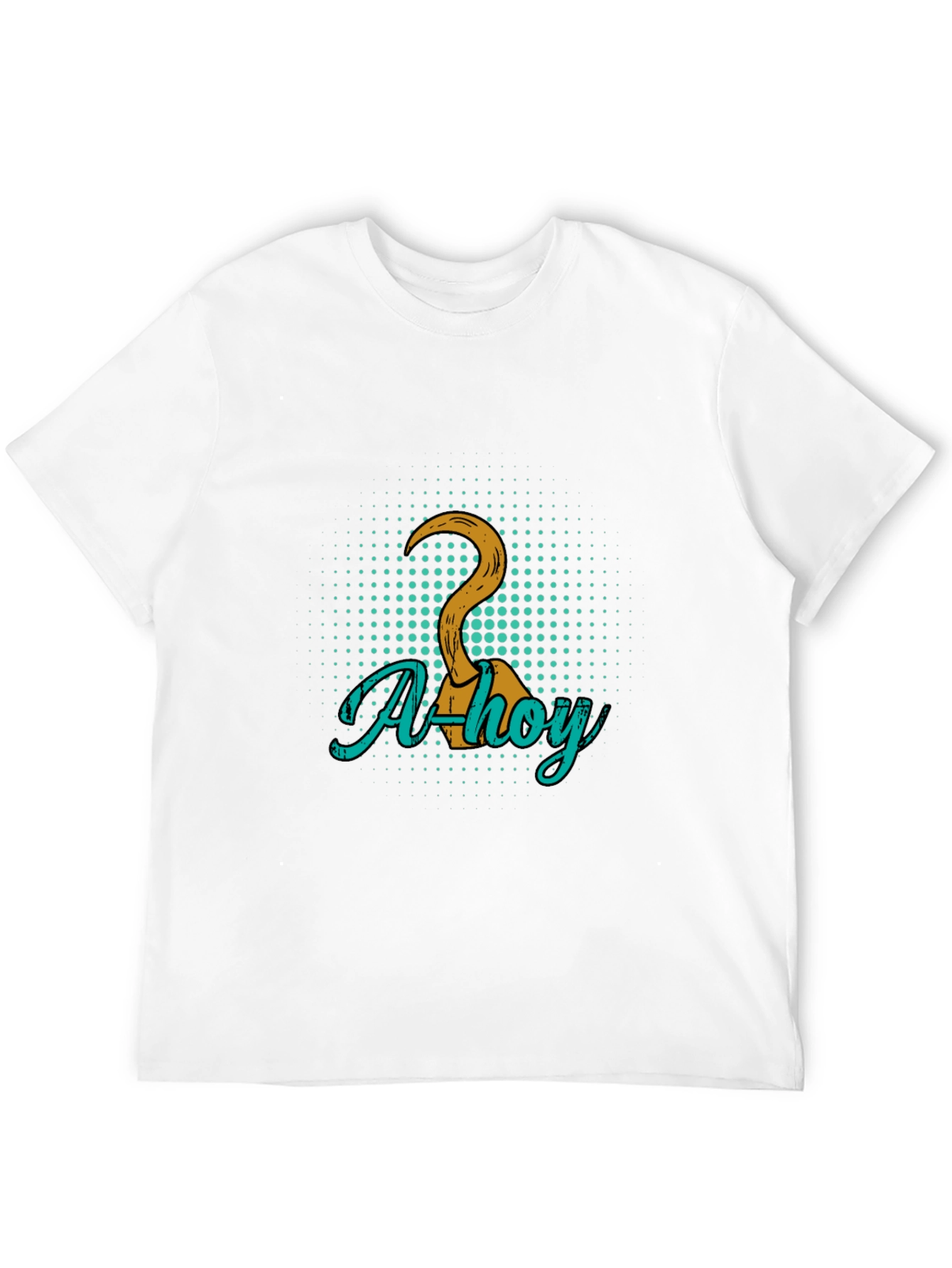 Ahoy Pirate Hook Graphic Tee