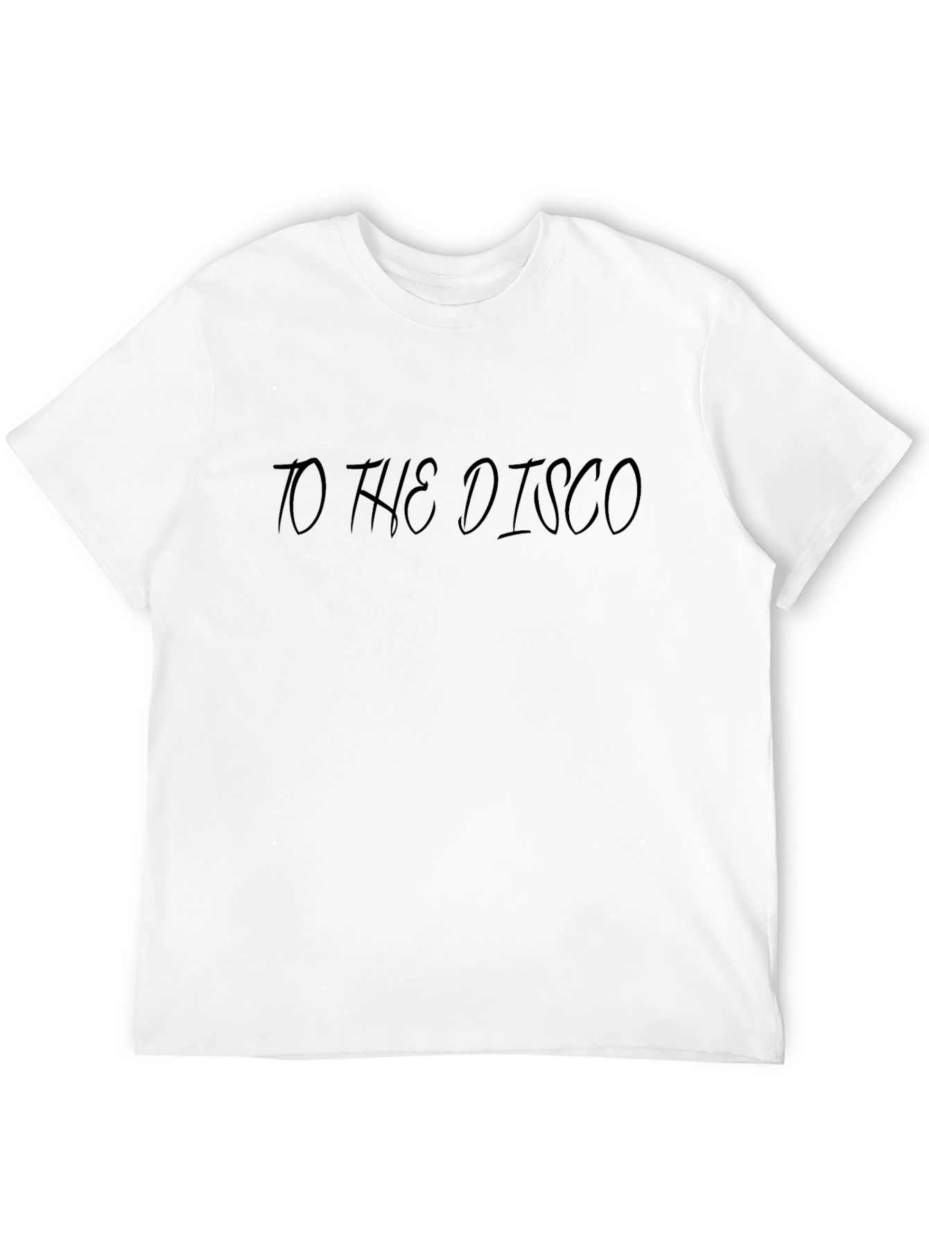 To The Disco Graphic Tee - Mens Black T-Shirt