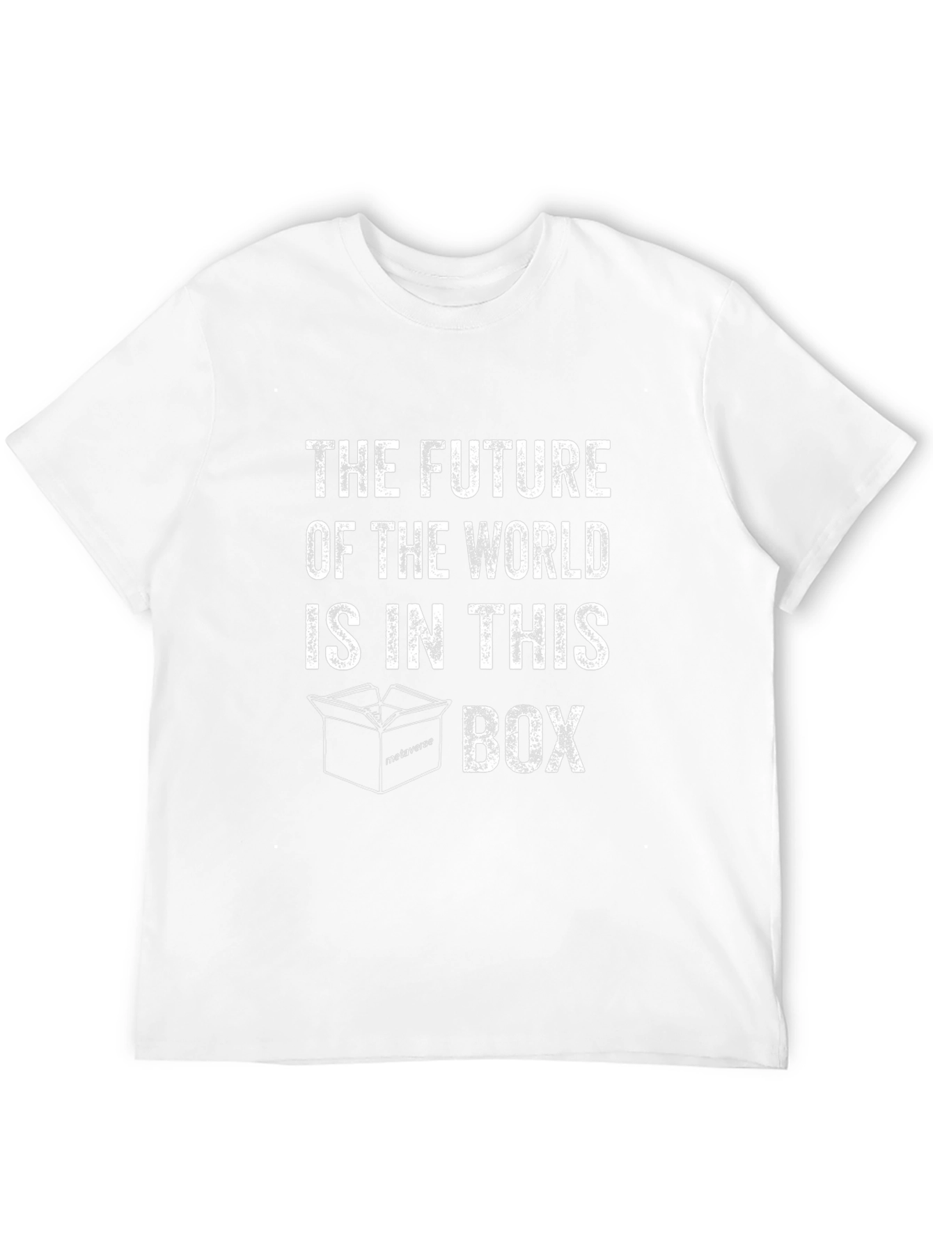 Future World Metaverse Box Graphic T-Shirt