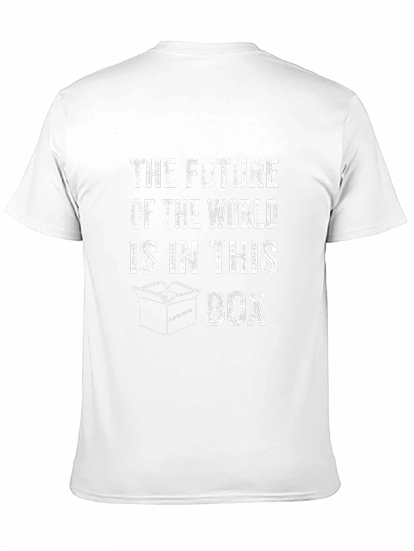 Future World Metaverse Box Graphic T-Shirt