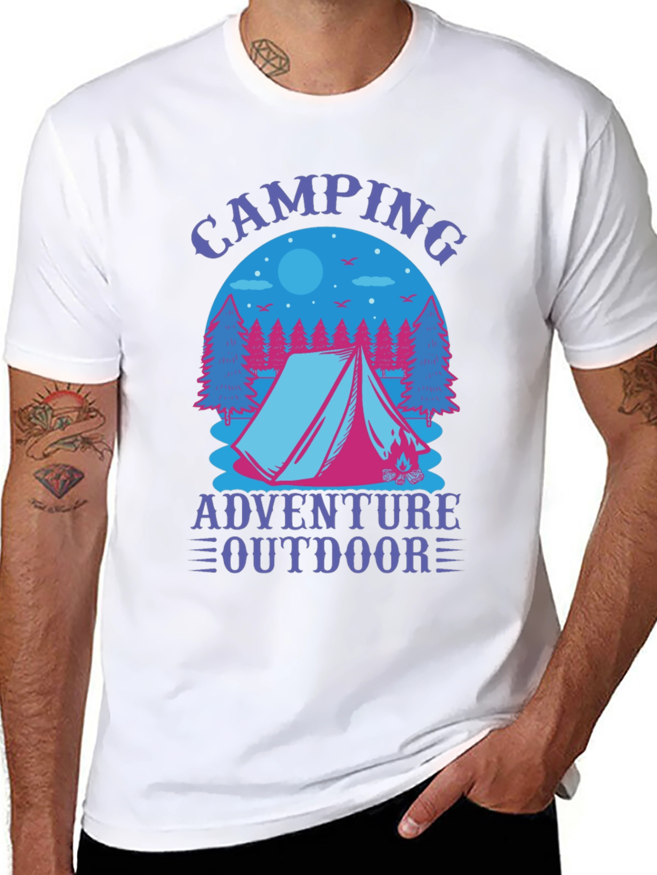 Camping Adventure Outdoor T-Shirt
