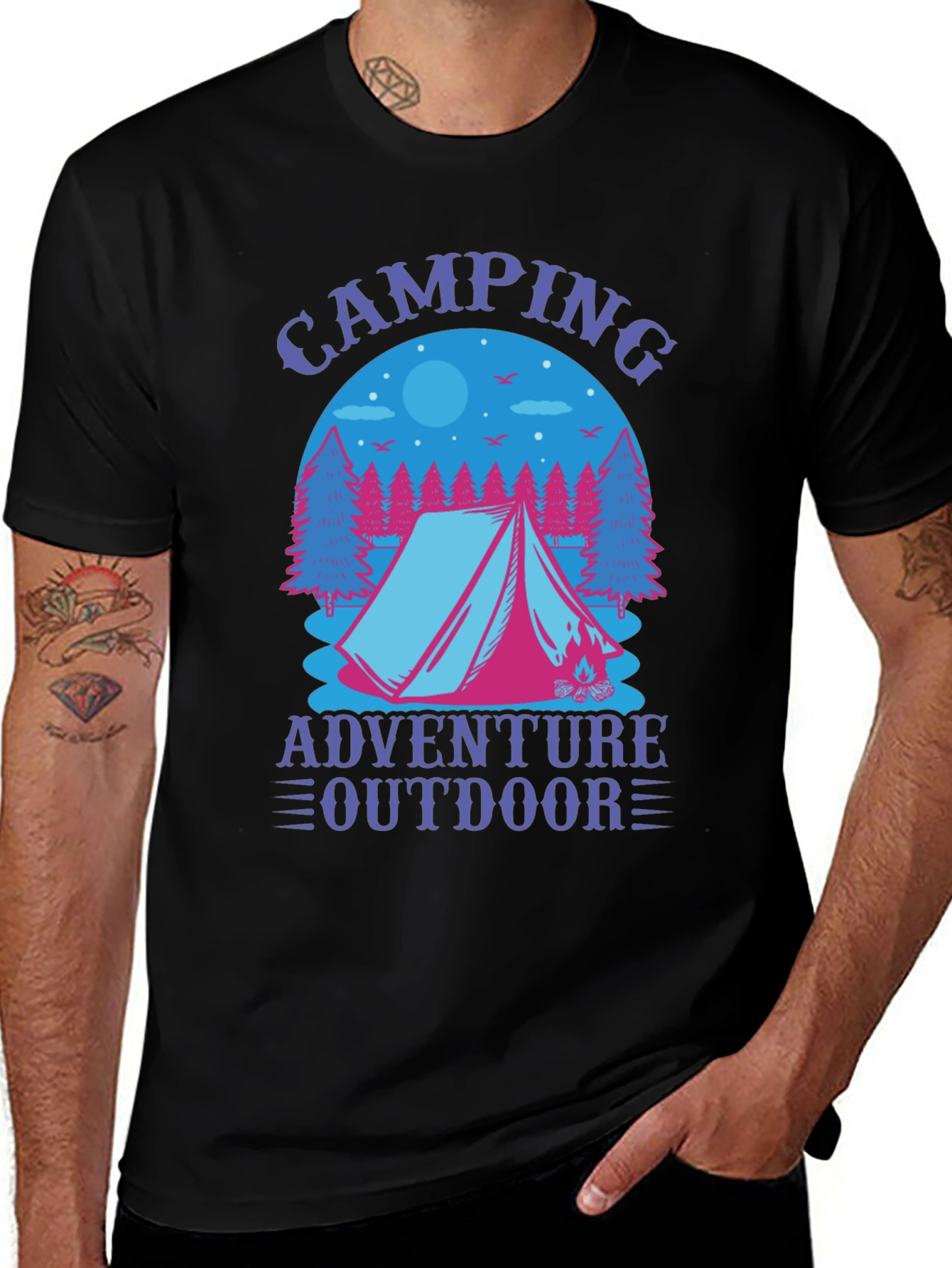 Camping Adventure Outdoor T-Shirt