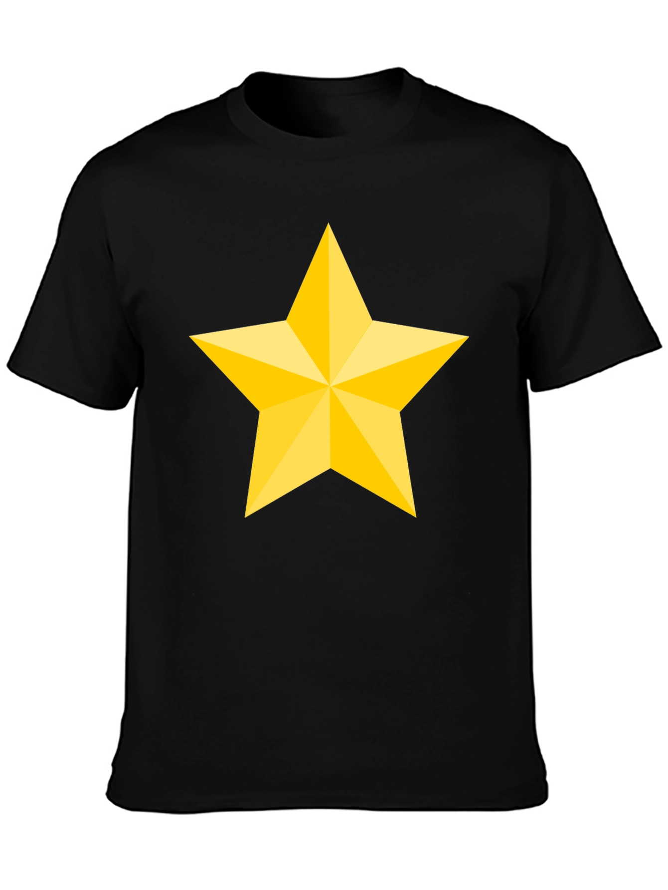 Bold Star Graphic Black T-Shirt