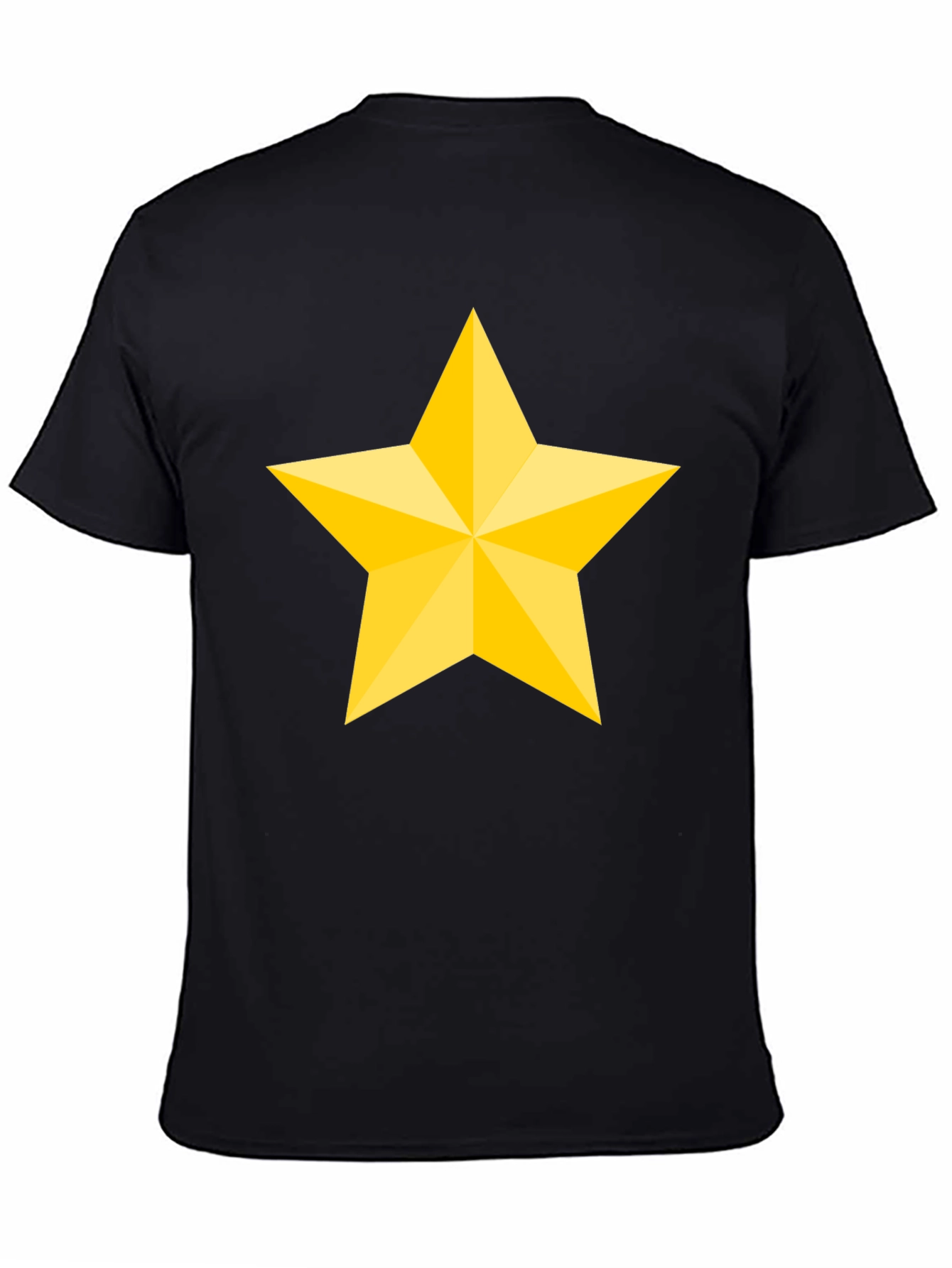 Bold Star Graphic Black T-Shirt