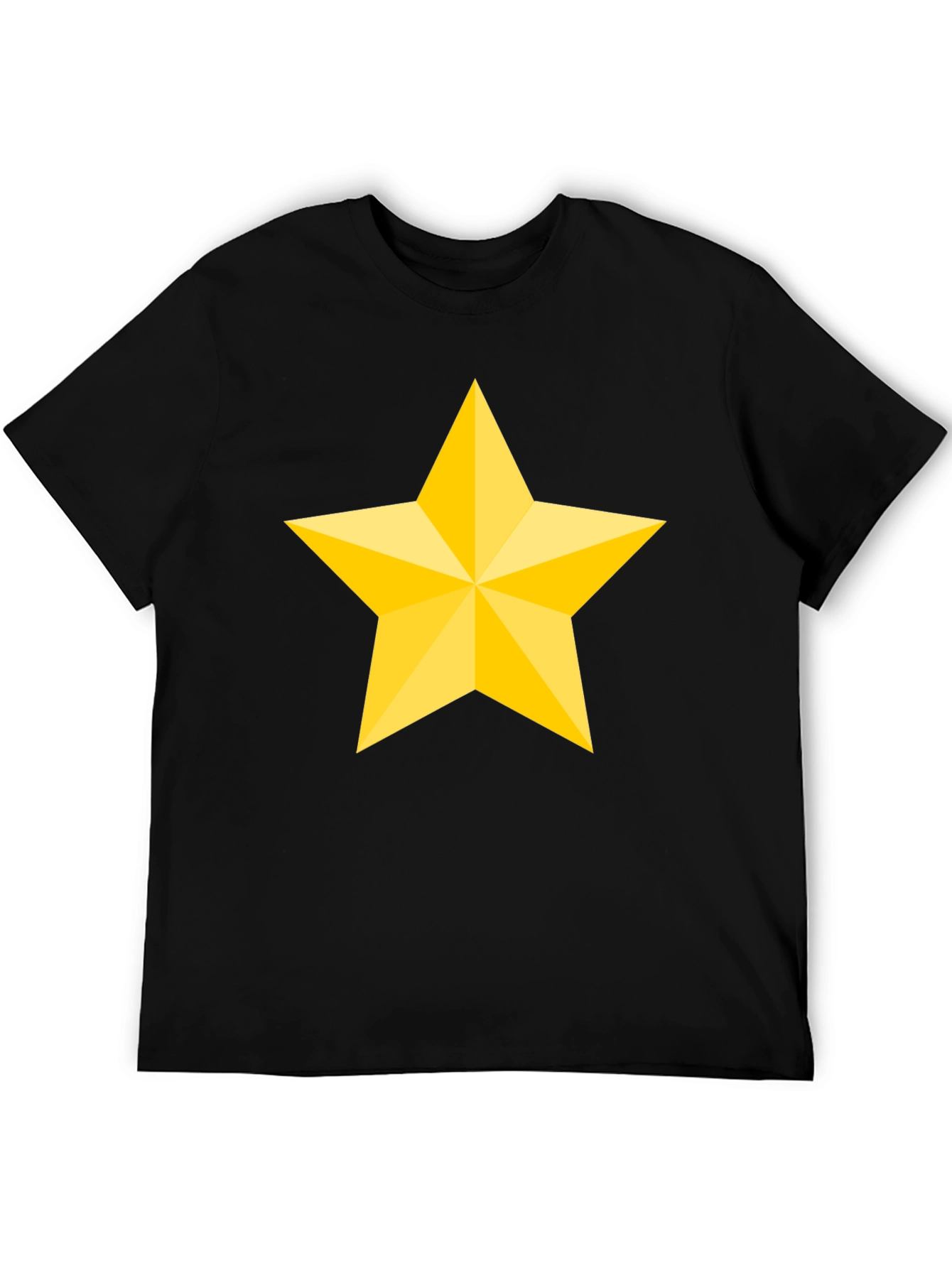 Bold Star Graphic Black T-Shirt