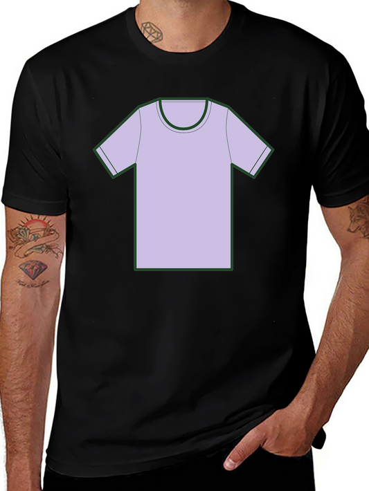 Black T-Shirt with Graphic Tee Design