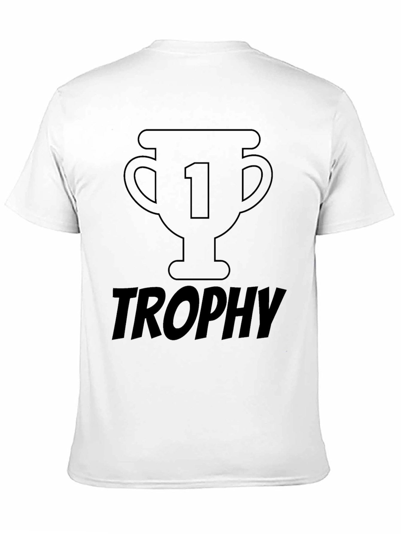 Trophy Number One Black T-Shirt