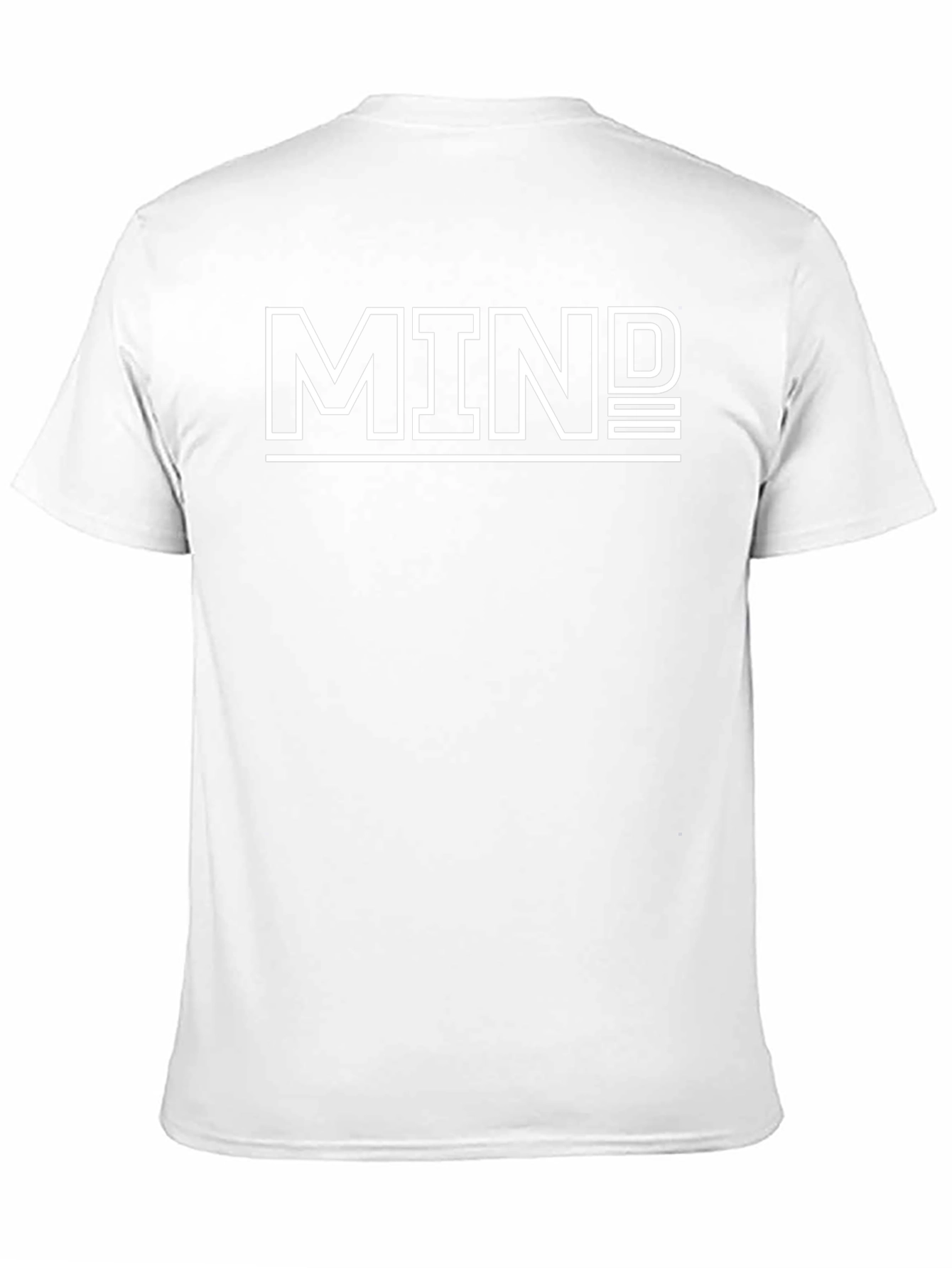 Mind Graphic Tee - Black Casual T-Shirt