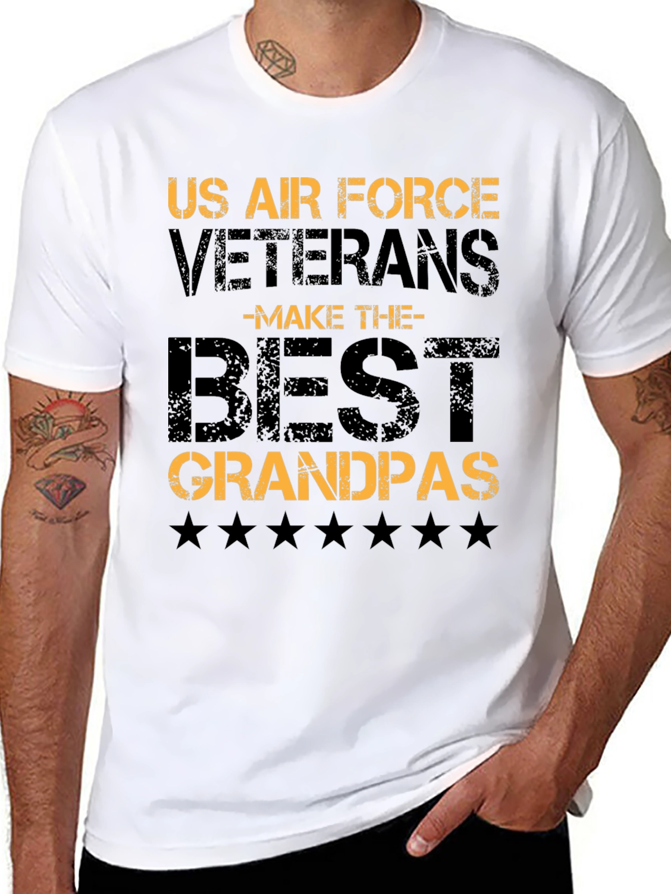 US Air Force Veteran Grandpas T-Shirt