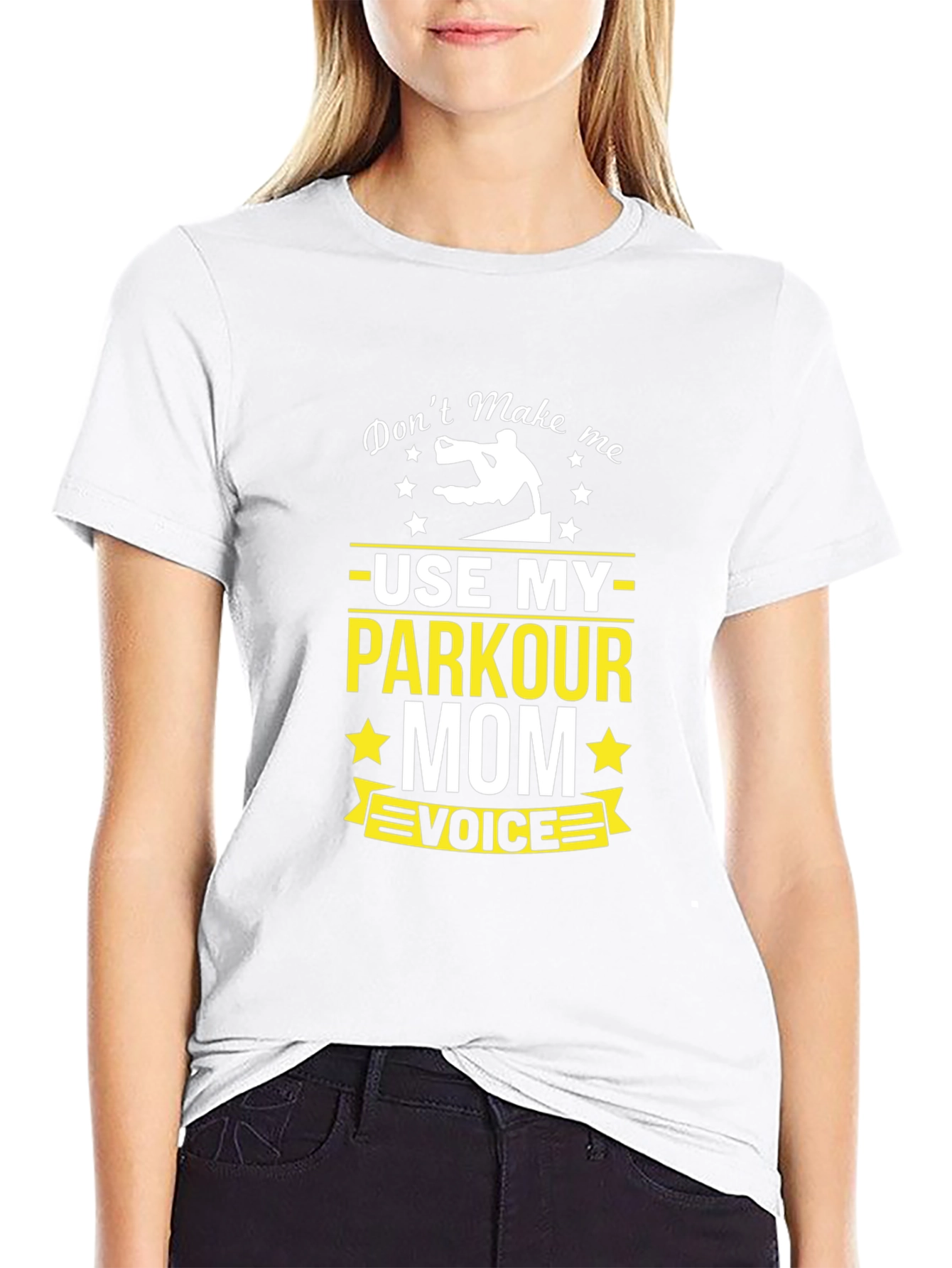 Parkour Mom Graphic Tee - Funny Mothers Day T-Shirt