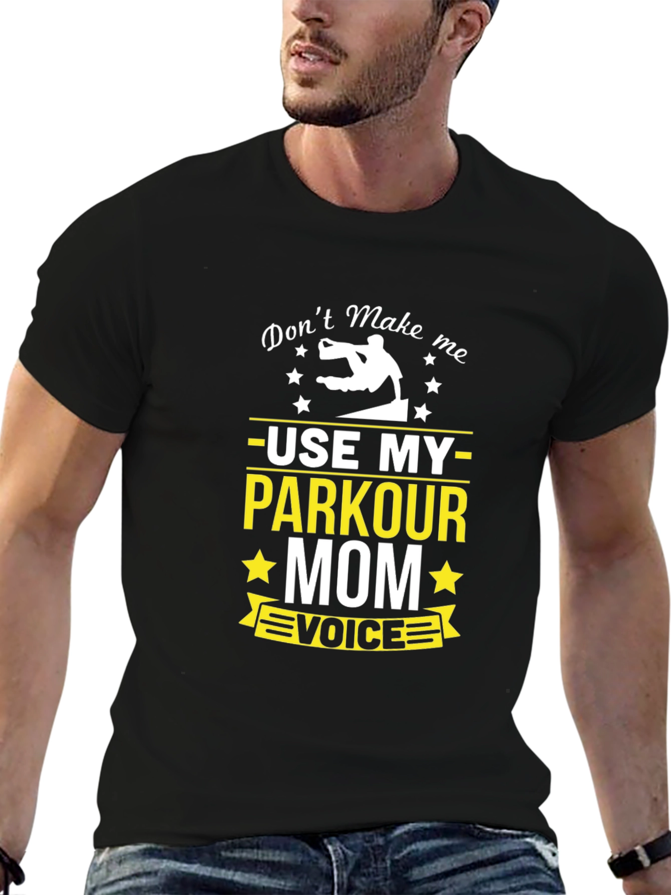 Parkour Mom Graphic Tee - Funny Mothers Day T-Shirt