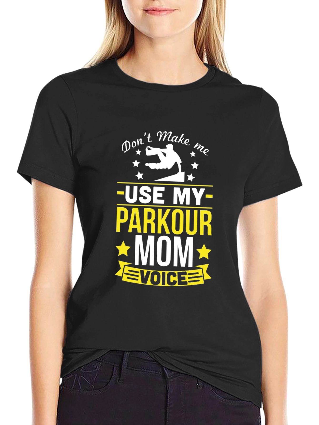 Parkour Mom Graphic Tee - Funny Mothers Day T-Shirt
